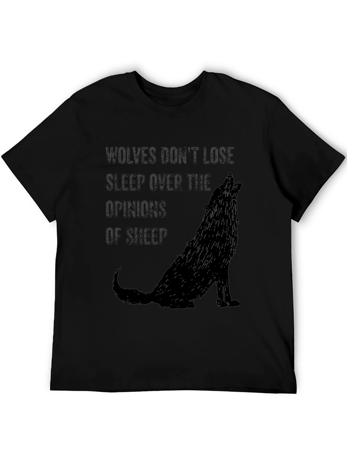 Wolves Dont Lose Sleep Graphic Tee