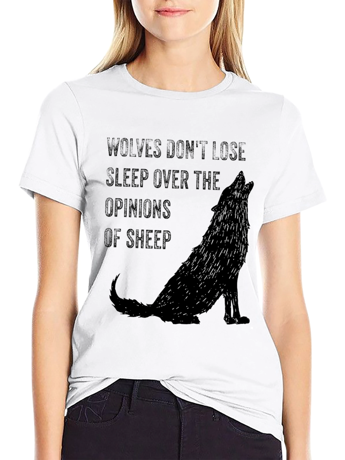 Wolves Dont Lose Sleep Graphic Tee