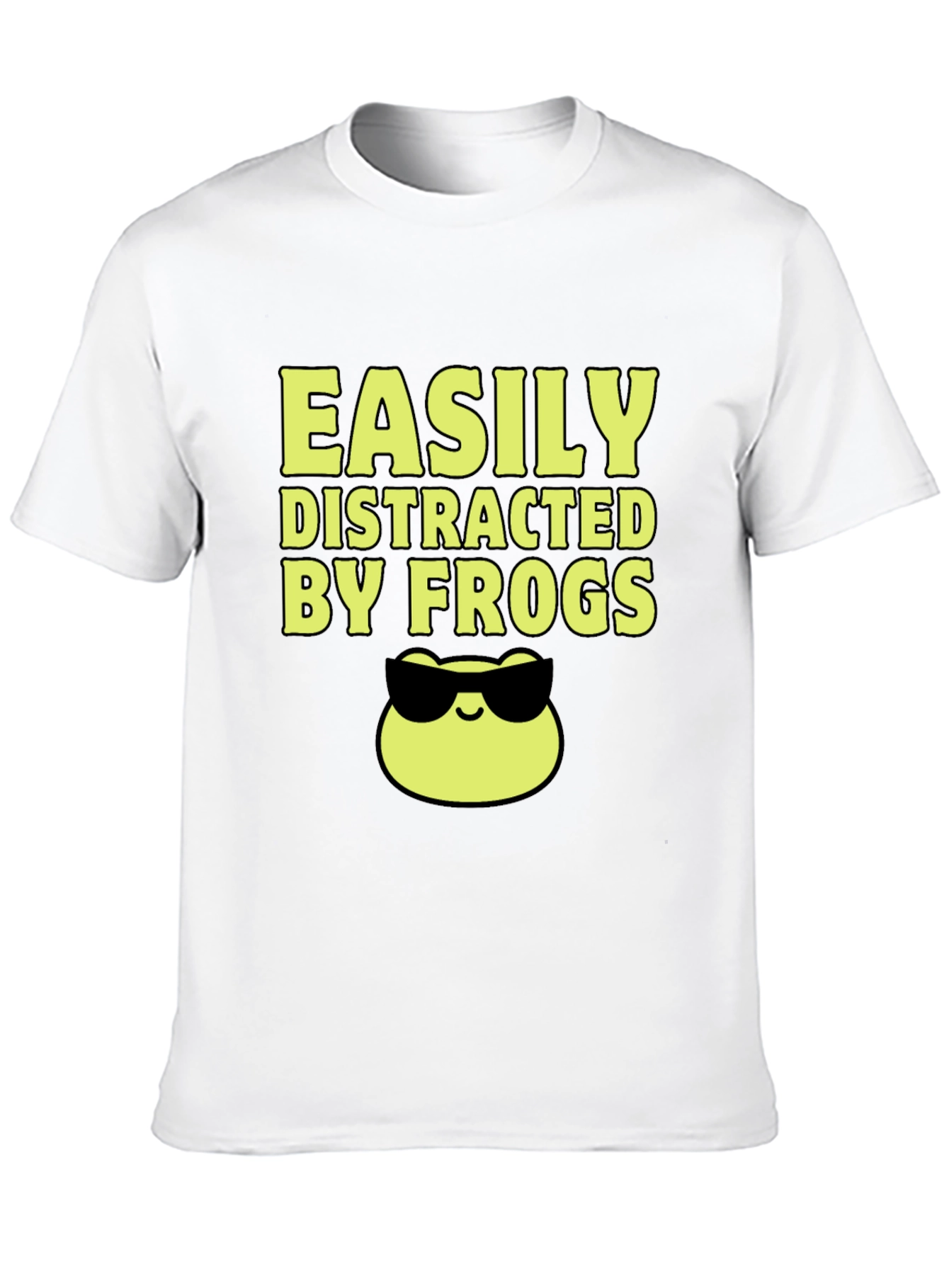 Easily Distracted by Frogs Graphic Tee