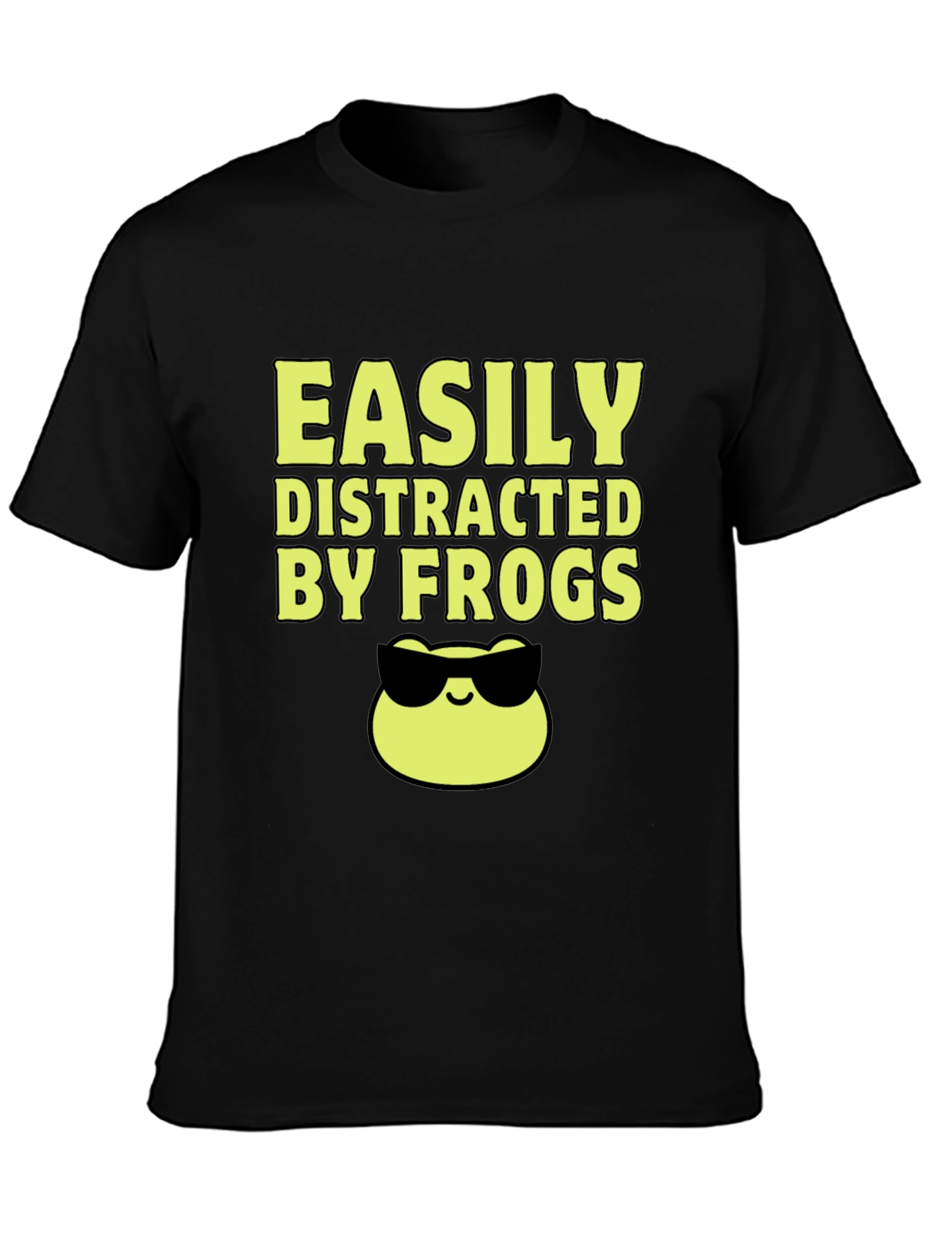 Easily Distracted by Frogs Graphic Tee