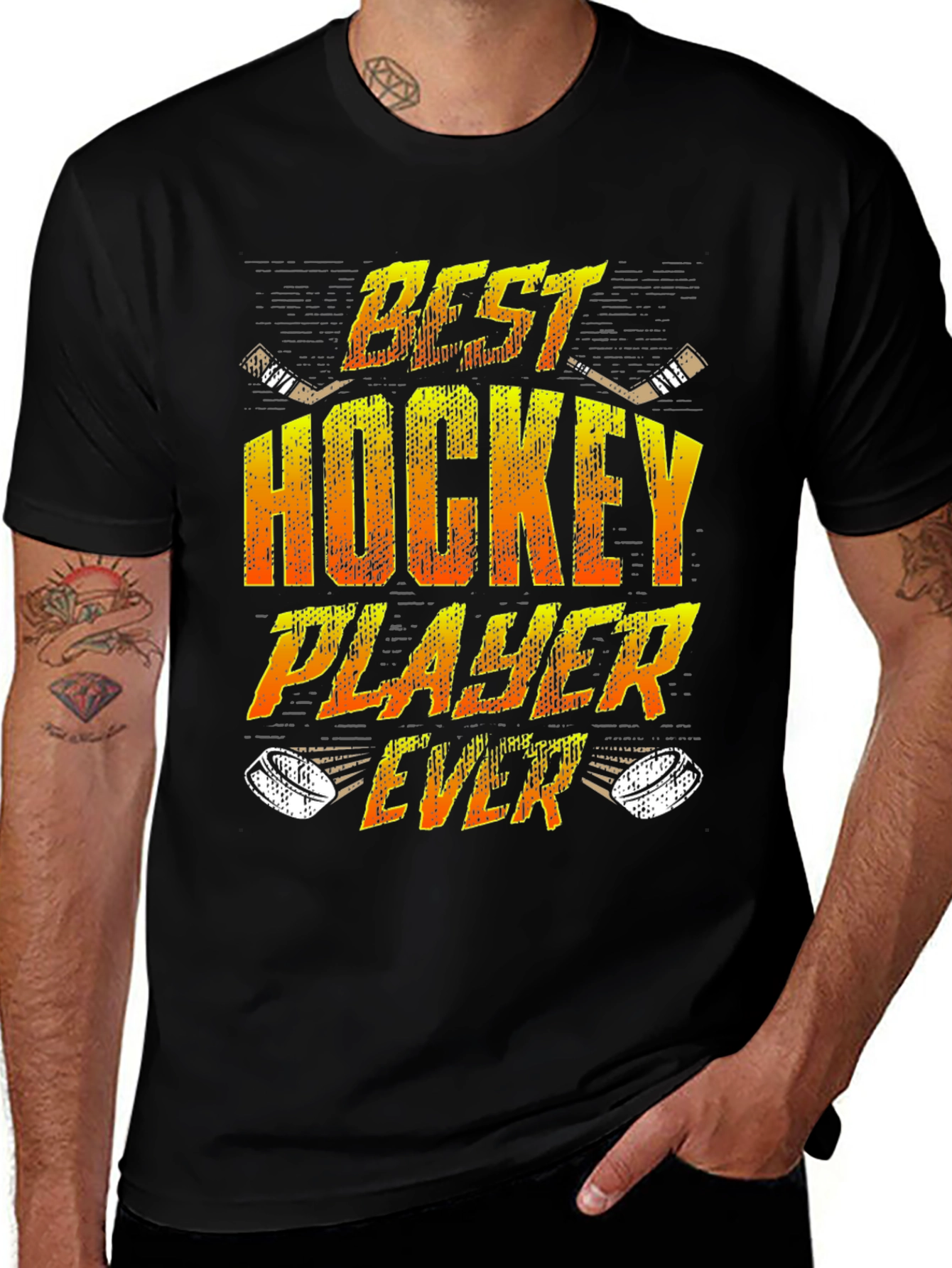 Best Hockey Player Ever Graphic T-Shirt