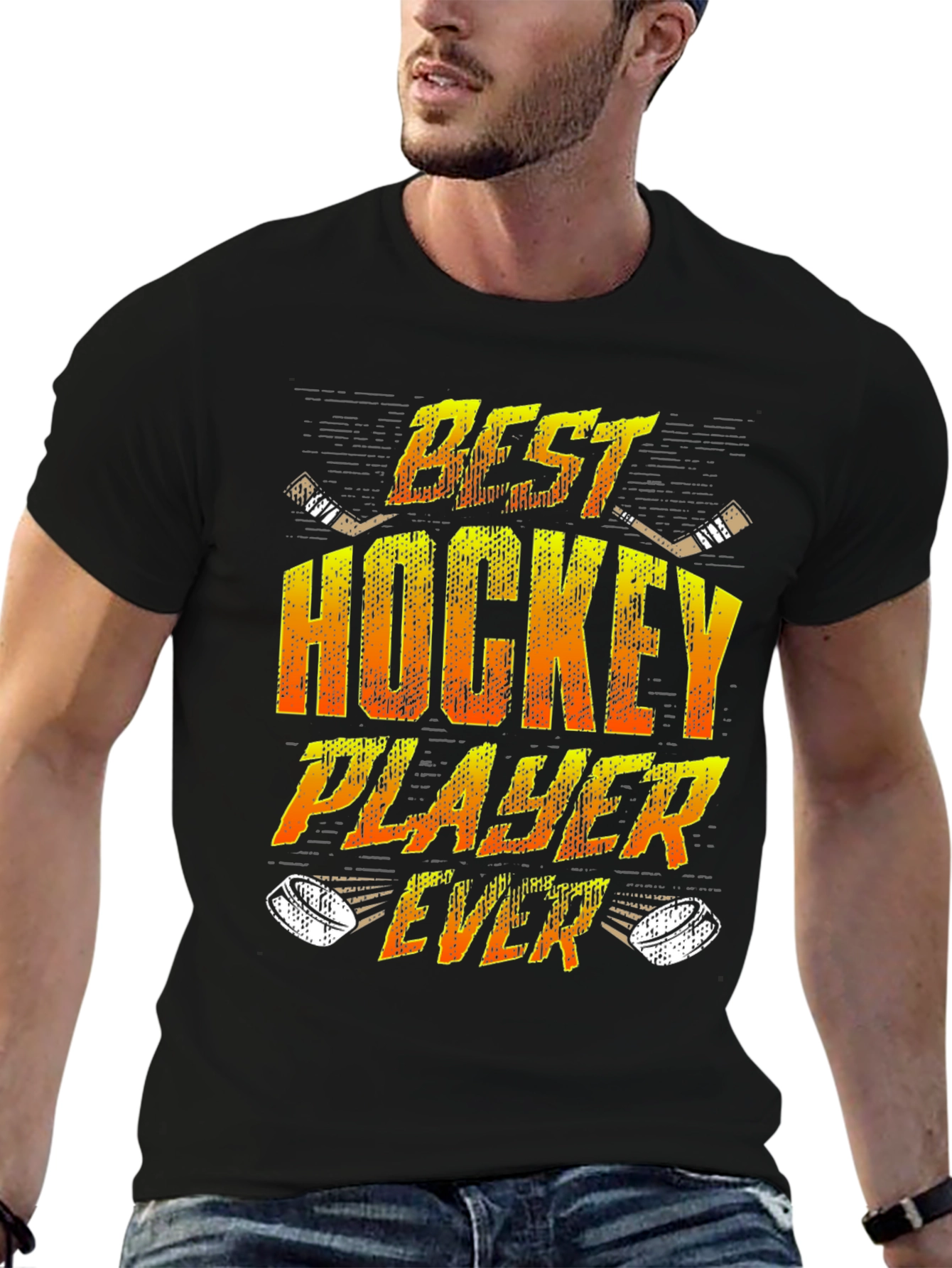 Best Hockey Player Ever Graphic T-Shirt