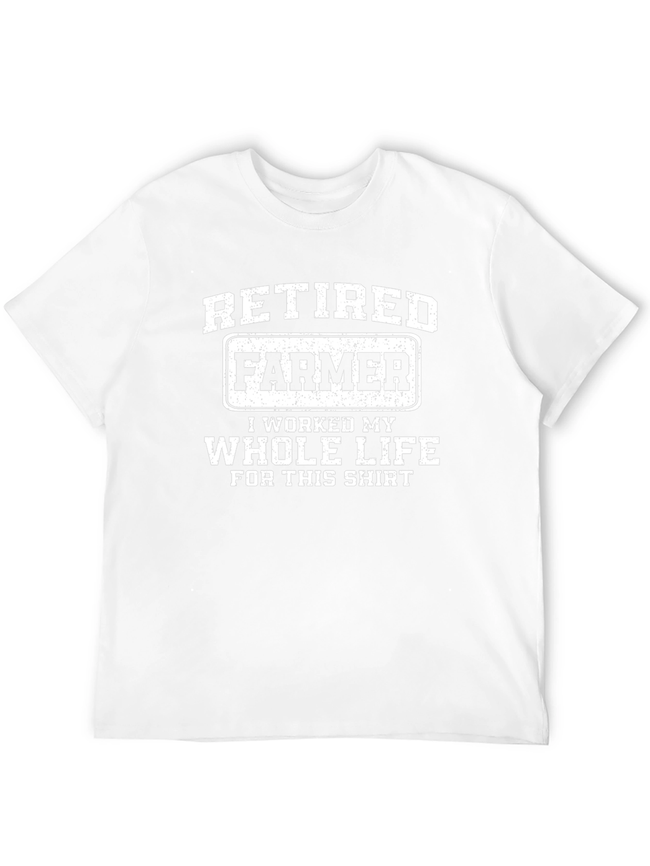 Retired Farmer T-Shirt - Funny Retirement Gift
