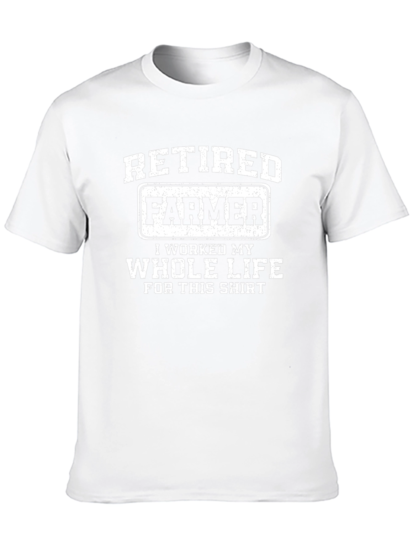 Retired Farmer T-Shirt - Funny Retirement Gift
