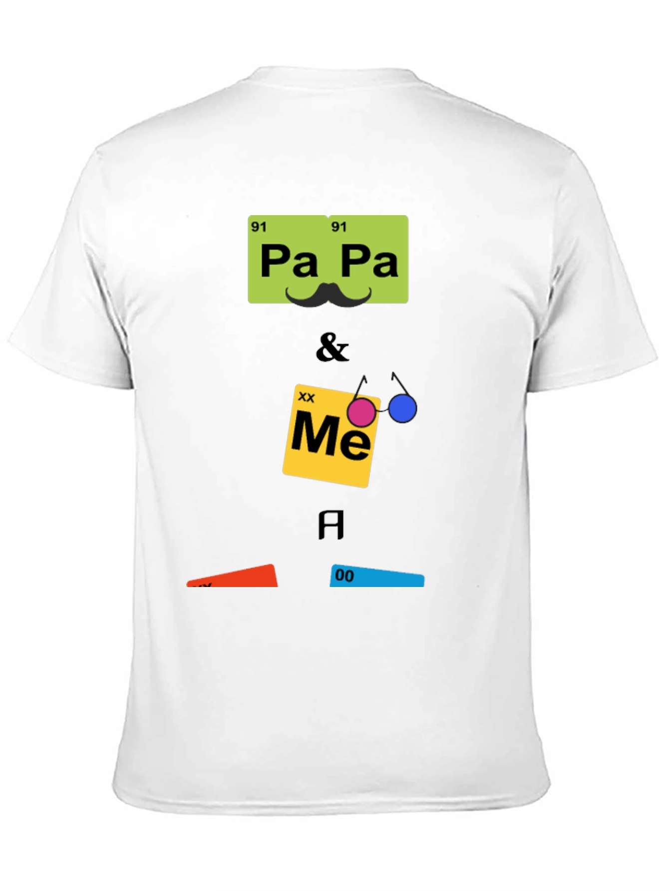Papa & Me Periodic Table T-Shirt - Family Tee