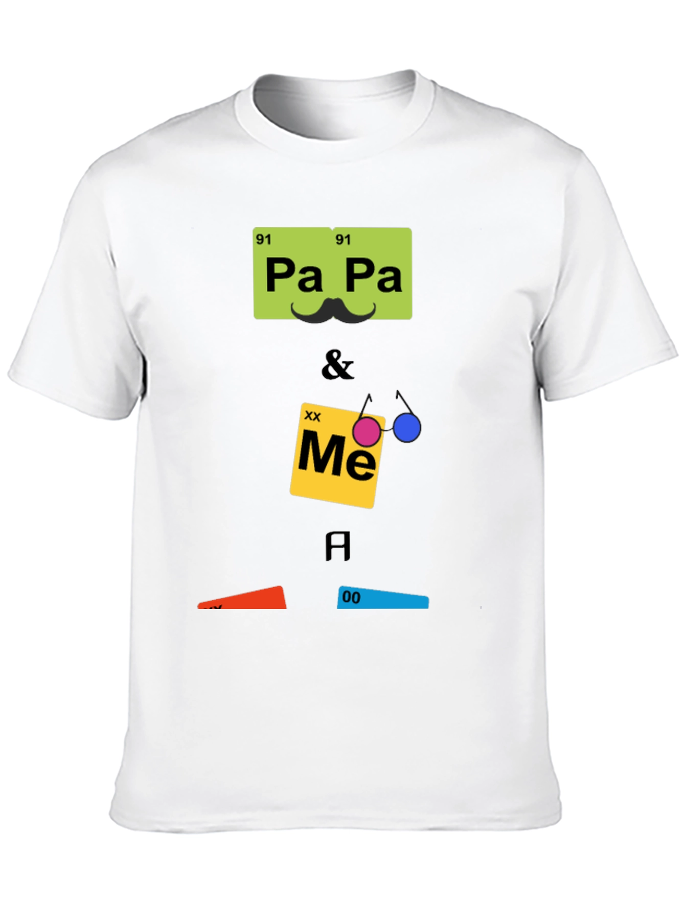 Papa & Me Periodic Table T-Shirt - Family Tee