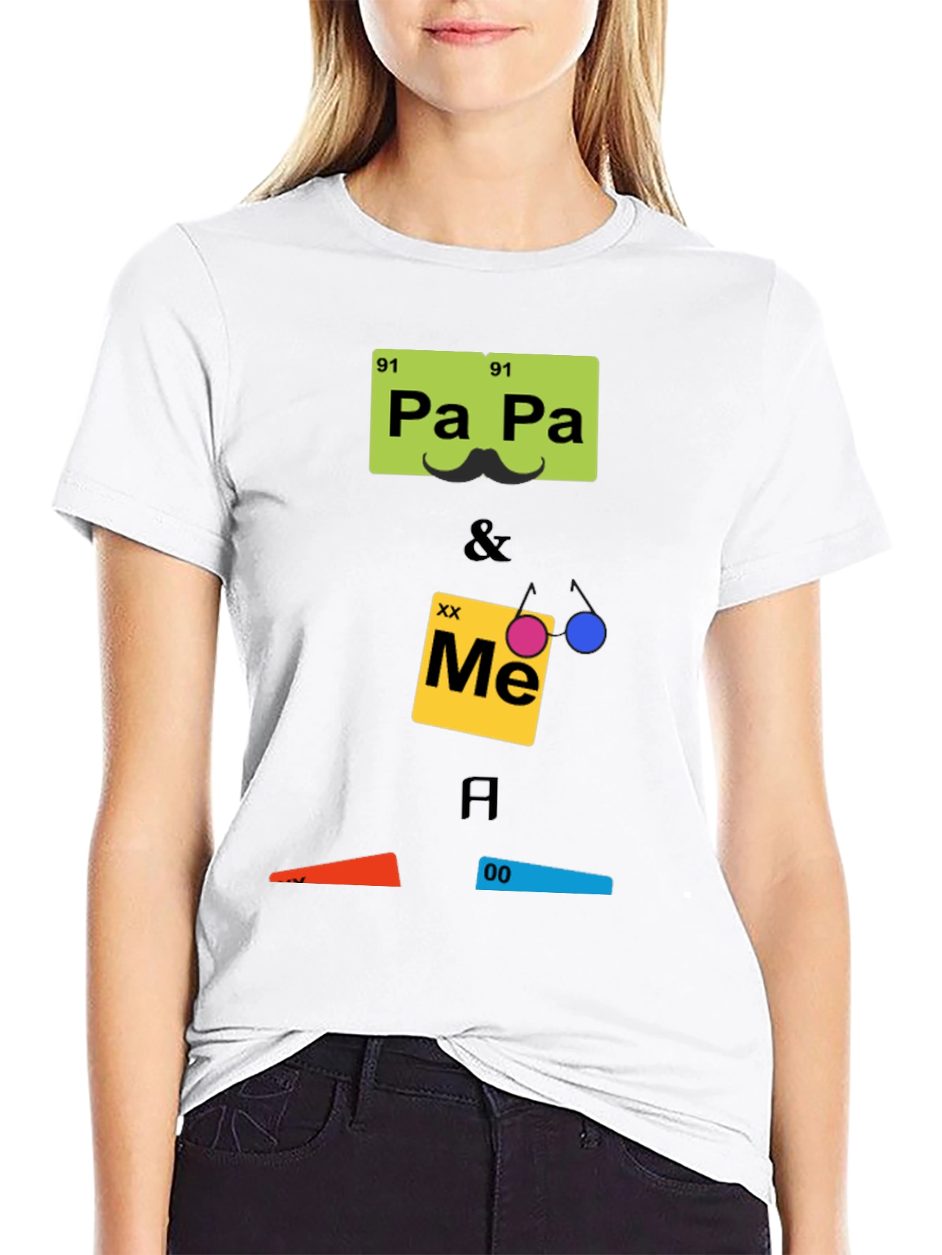 Papa & Me Periodic Table T-Shirt - Family Tee