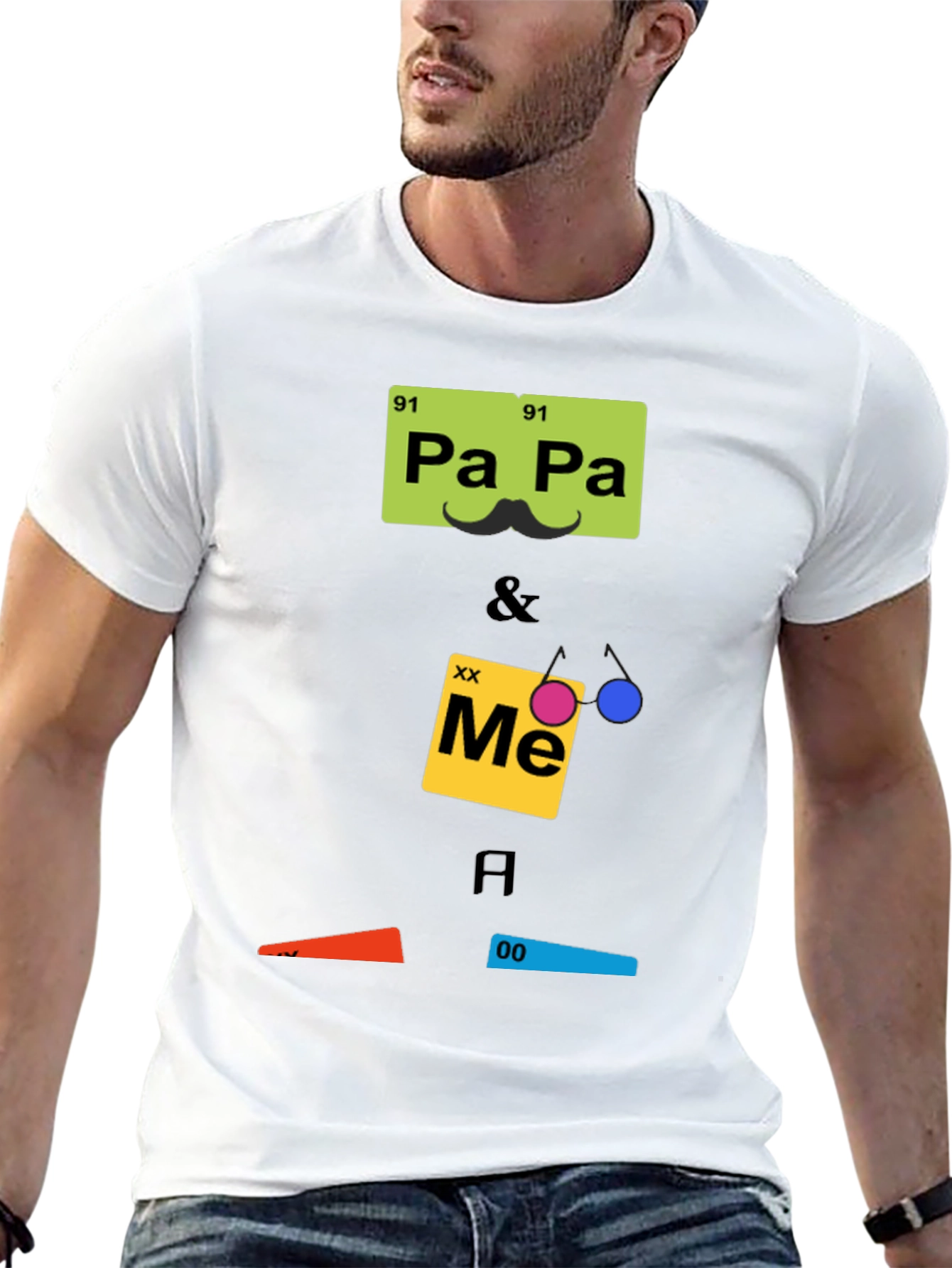 Papa & Me Periodic Table T-Shirt - Family Tee