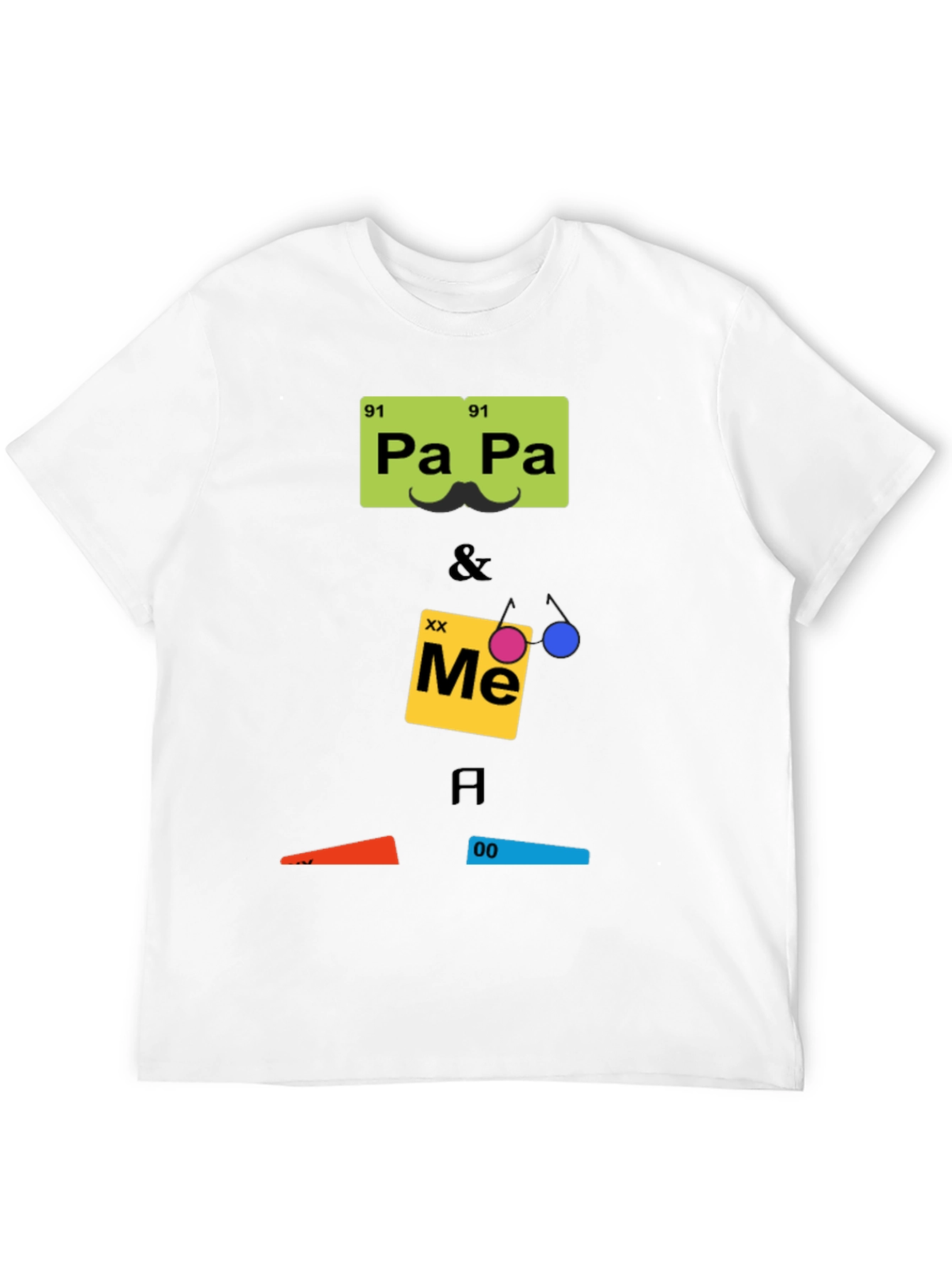 Papa & Me Periodic Table T-Shirt - Family Tee