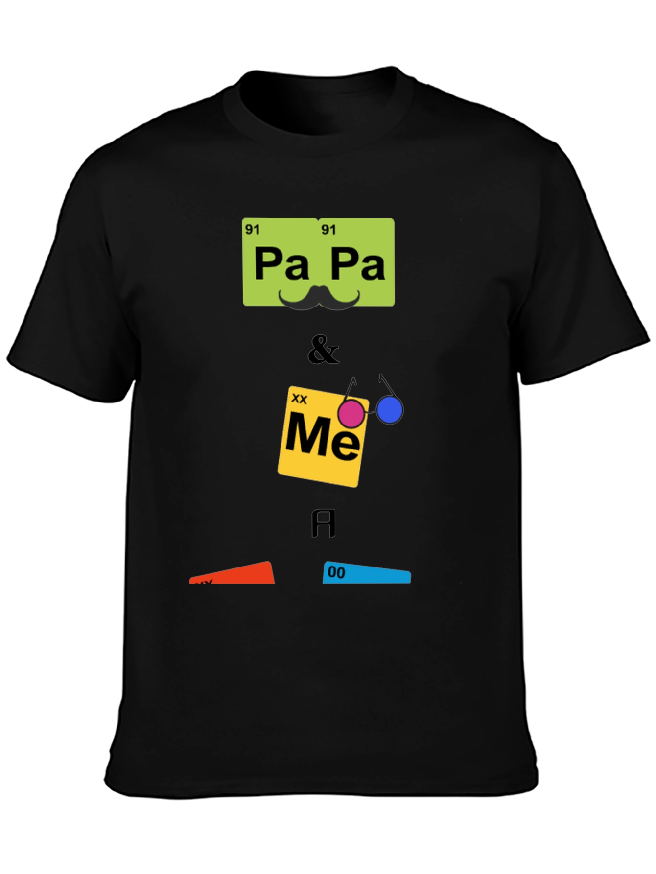 Papa & Me Periodic Table T-Shirt - Family Tee
