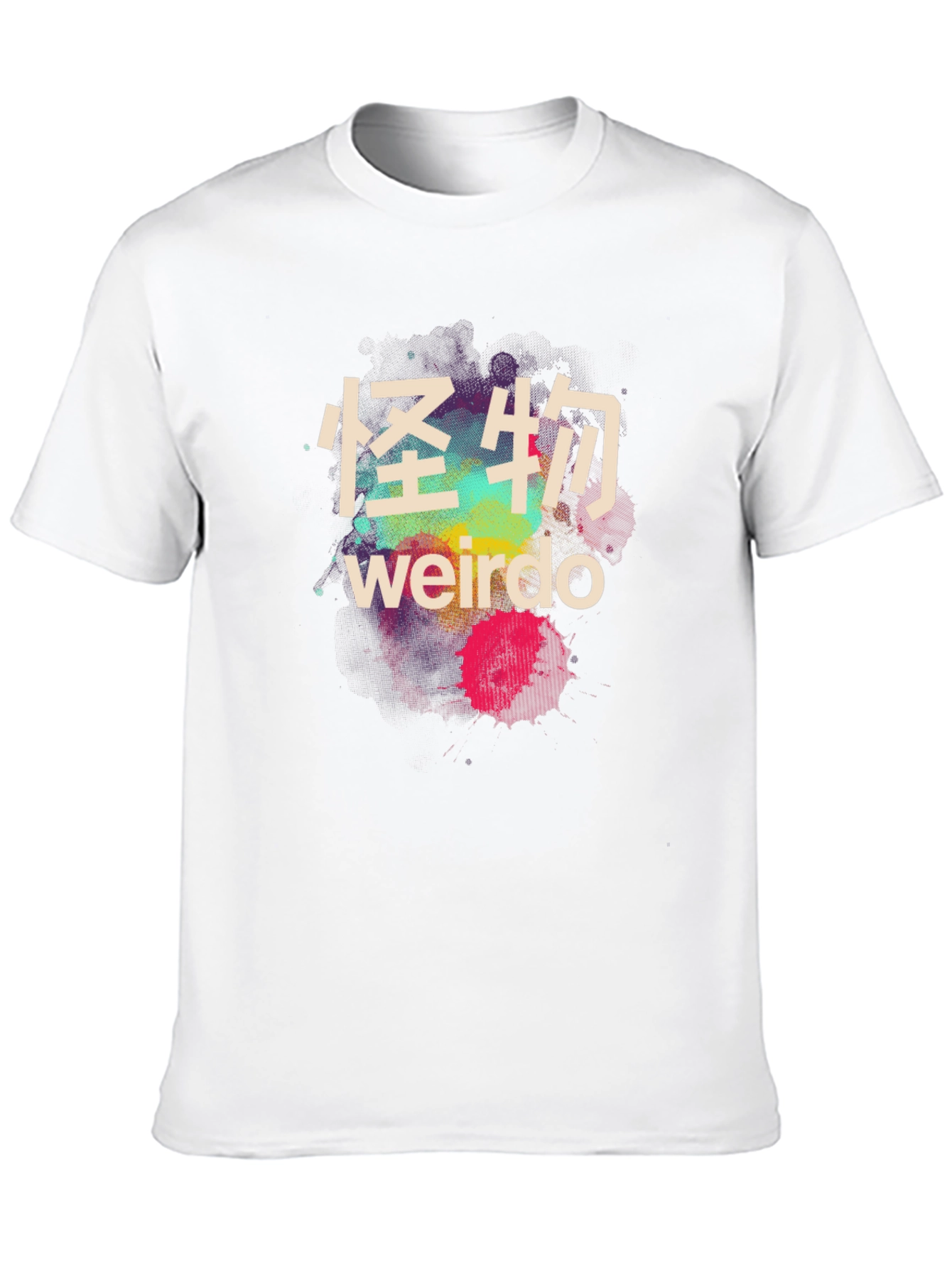 Weirdo Graphic Tee - Edgy Japanese Style T-Shirt