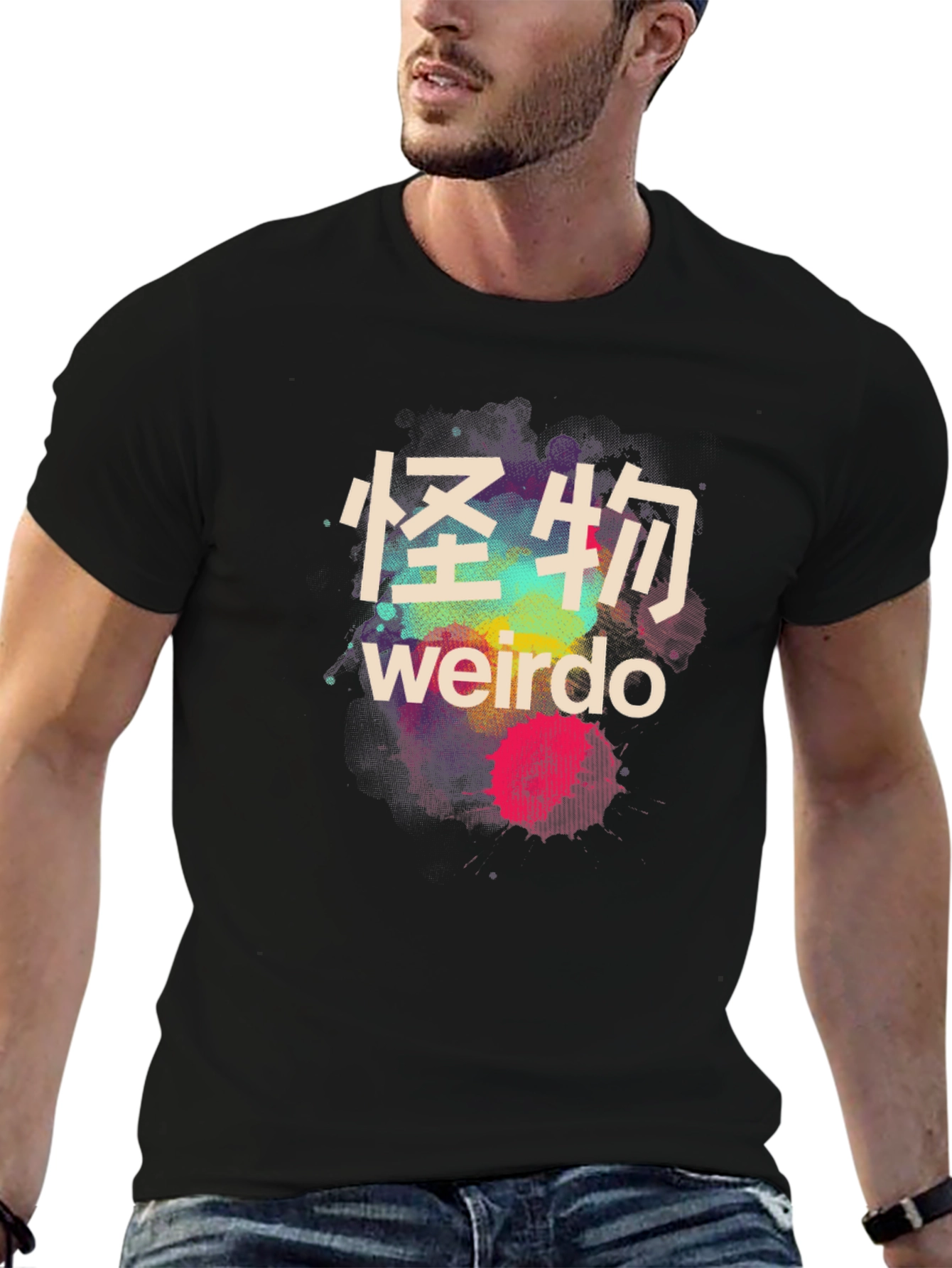 Weirdo Graphic Tee - Edgy Japanese Style T-Shirt