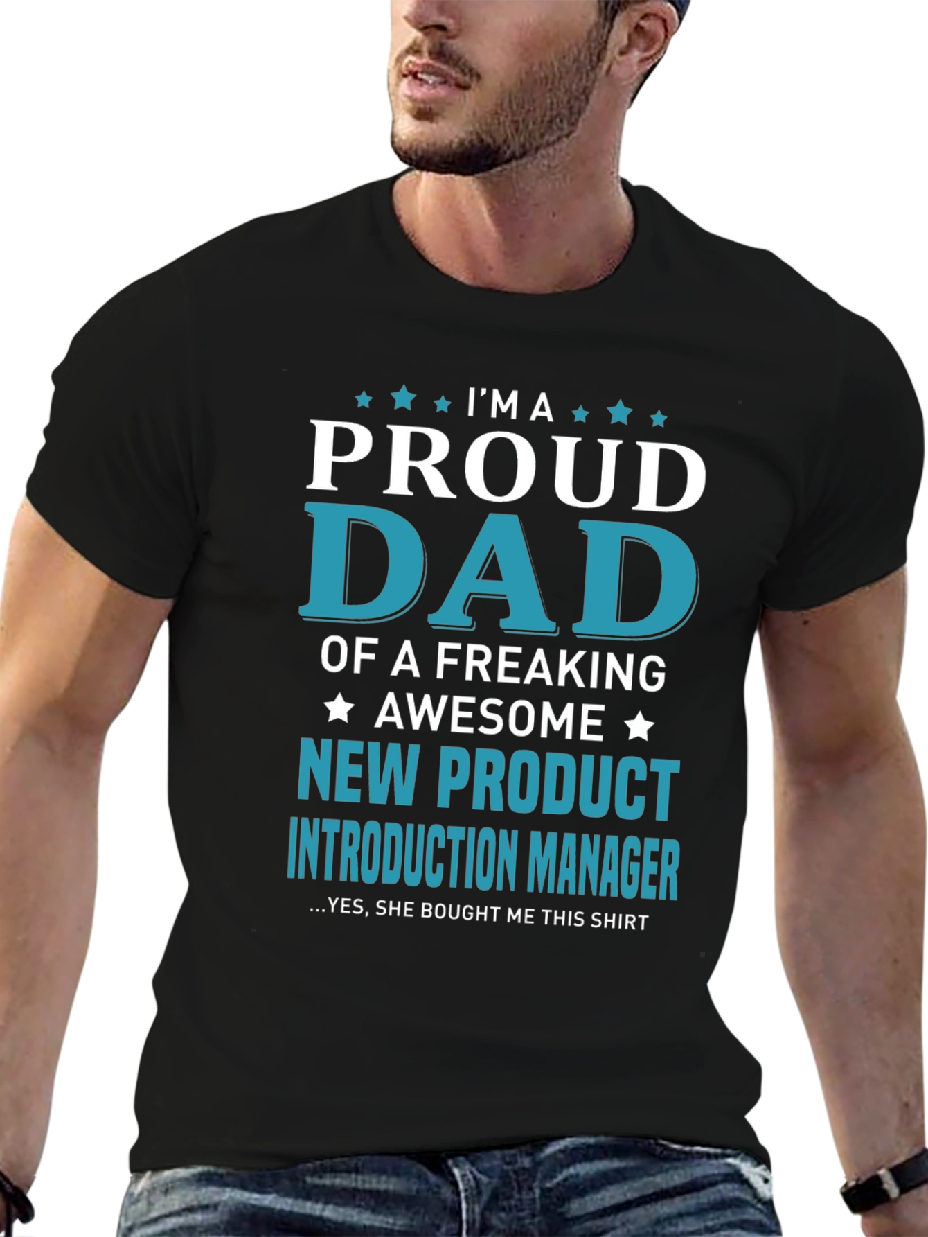 Proud Dad New Product Manager T-Shirt