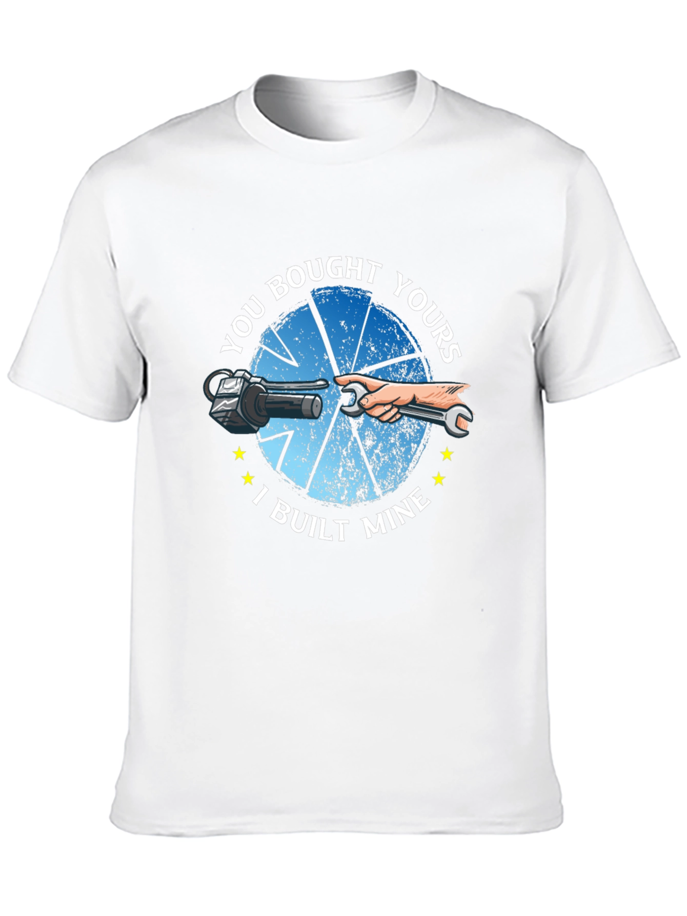 You Bought Yours I Built Mine Black T-Shirt