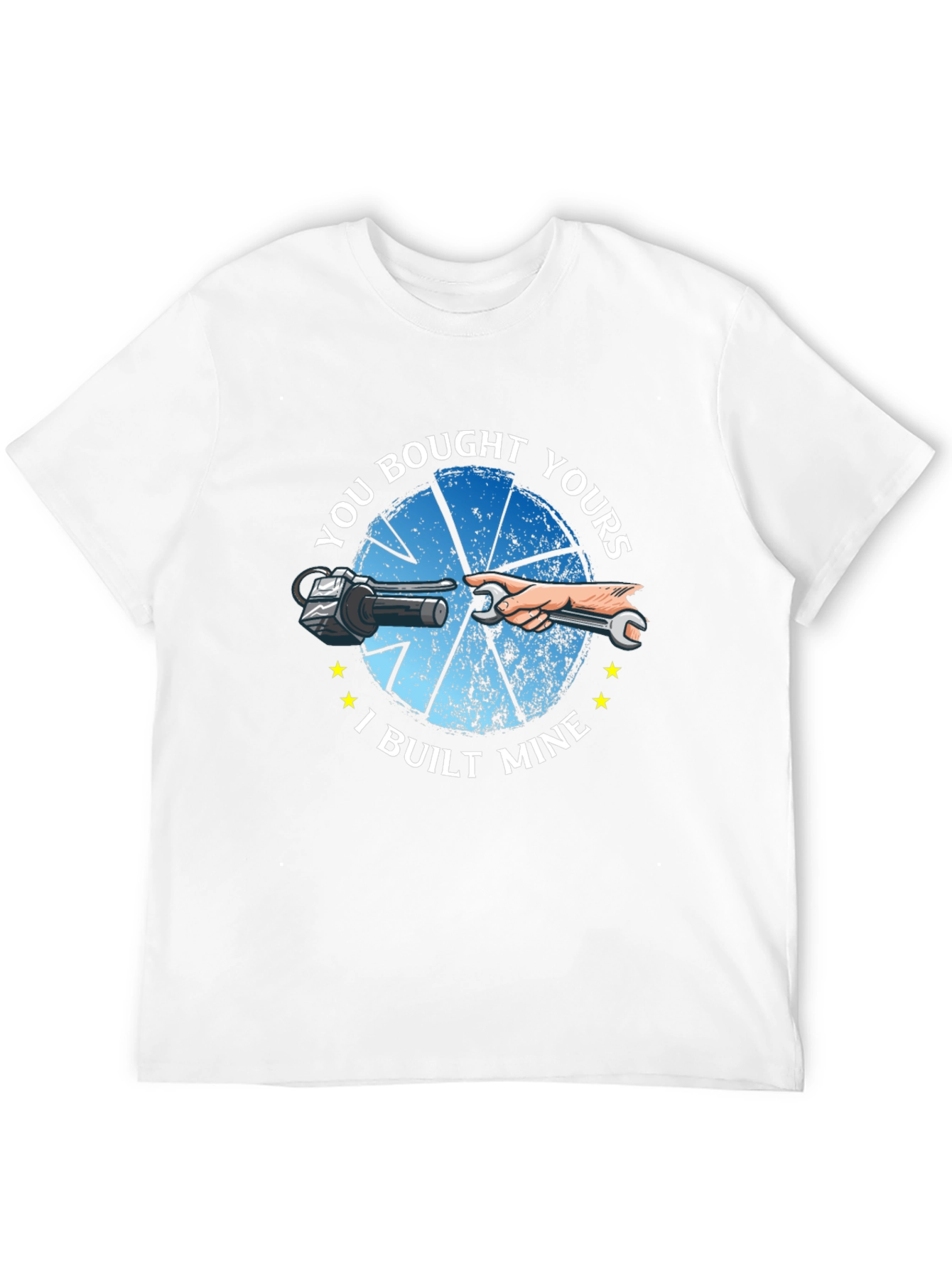 You Bought Yours I Built Mine Black T-Shirt