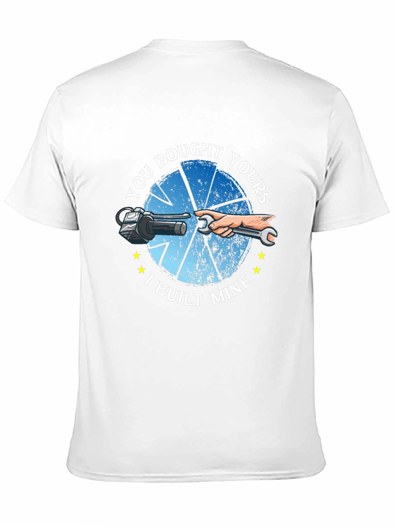 You Bought Yours I Built Mine Black T-Shirt