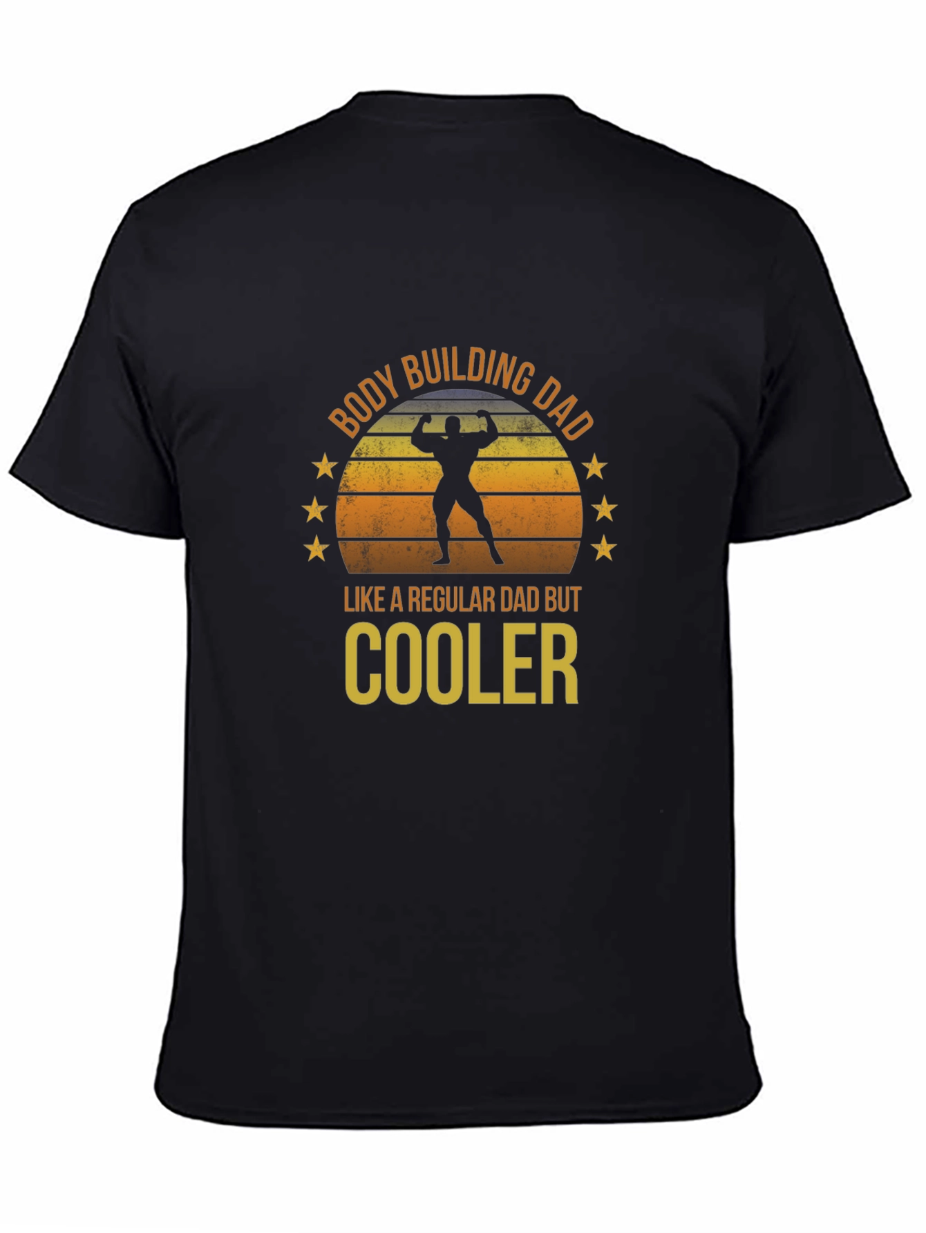 Bodybuilding Dad T-Shirt - Cooler Than Regular Dads!
