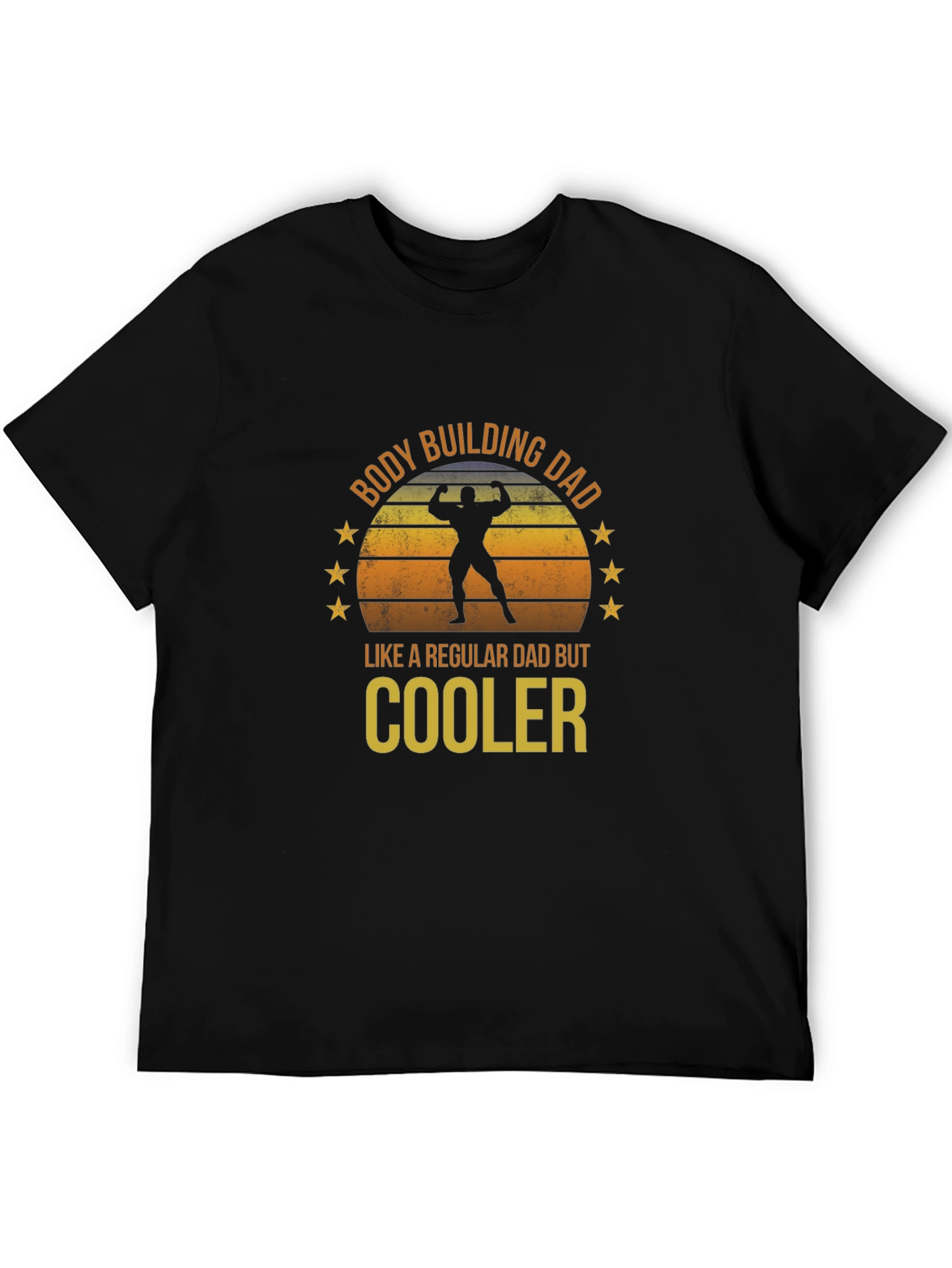 Bodybuilding Dad T-Shirt - Cooler Than Regular Dads!