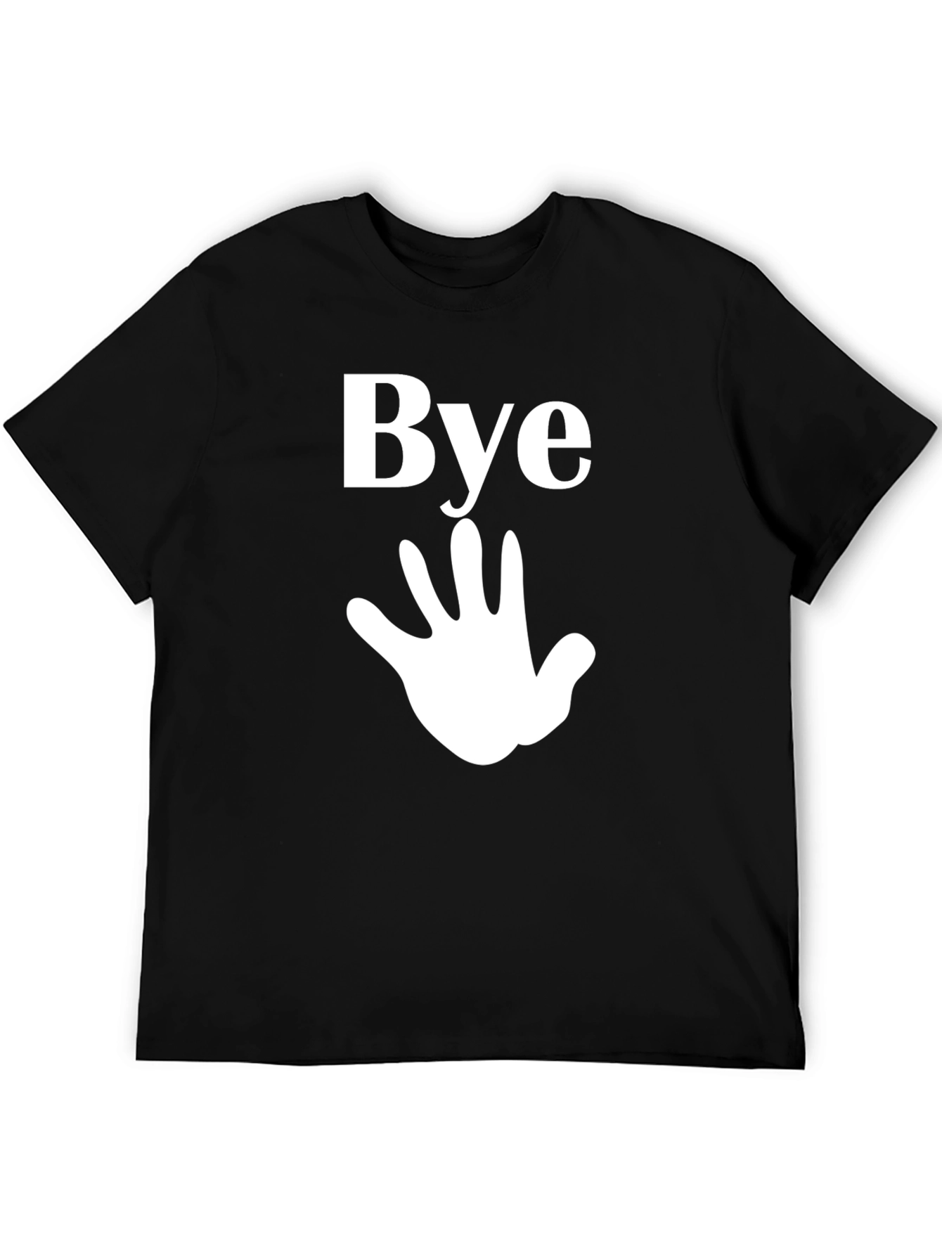 Bye Felicia Graphic Tee - Black Cotton Blend
