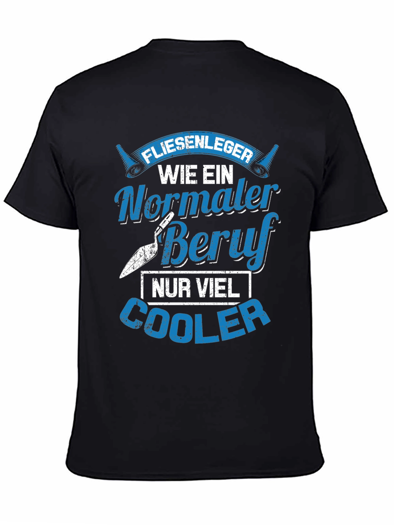 Cool Tiler Job T-Shirt: Nur Viel Cooler Beruf Tee