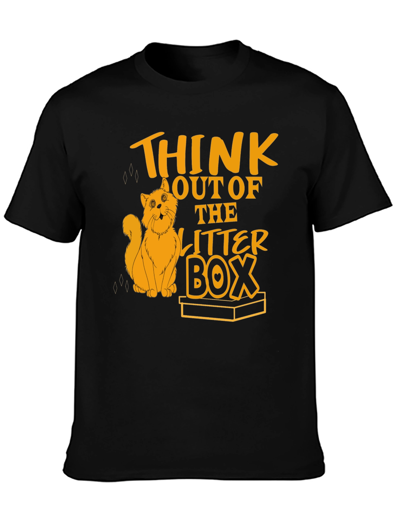Think Outside the Litter Box Cat T-Shirt