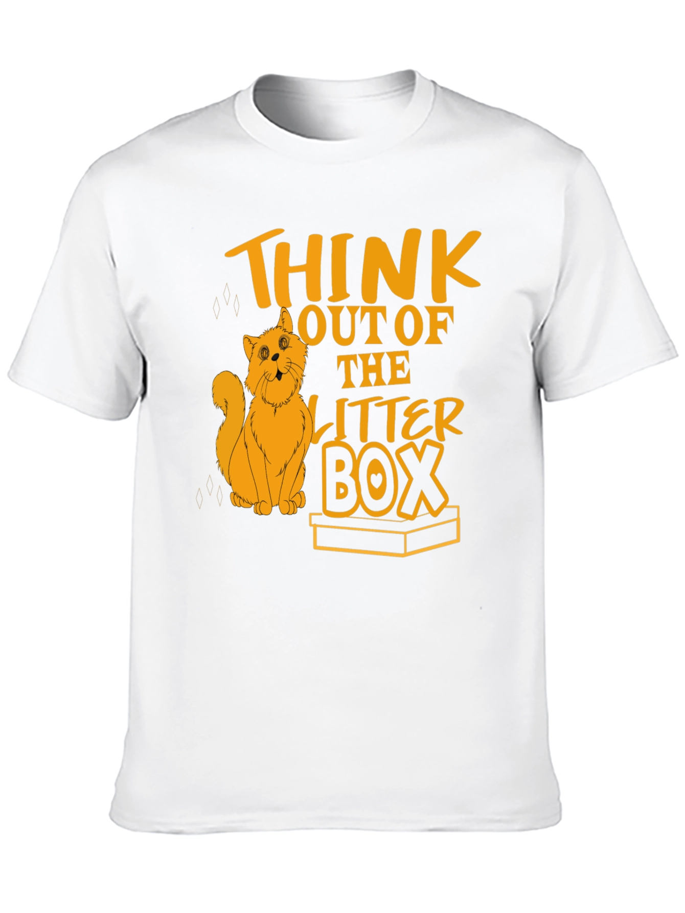 Think Outside the Litter Box Cat T-Shirt