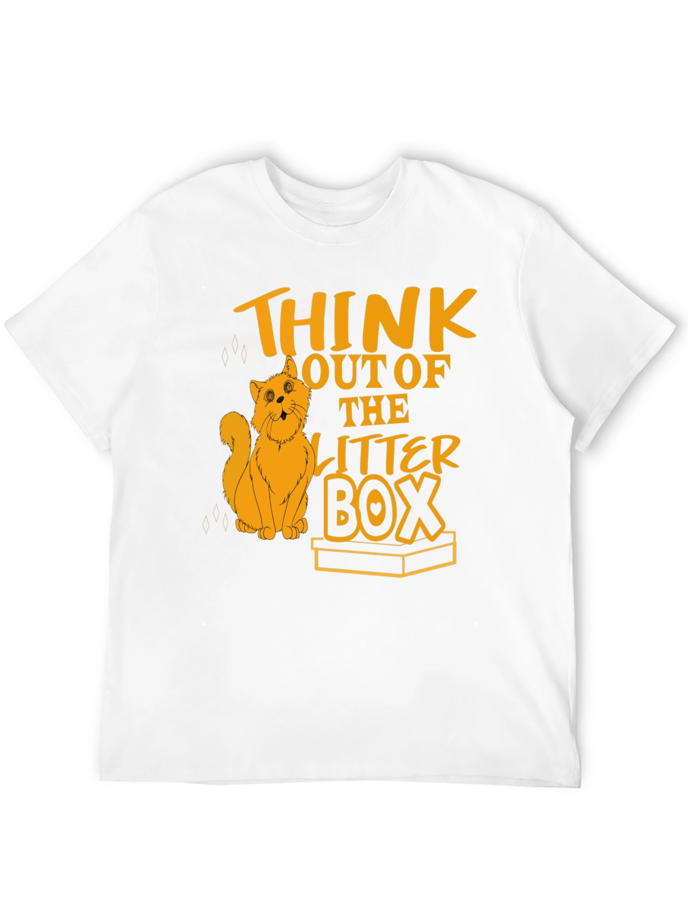 Think Outside the Litter Box Cat T-Shirt