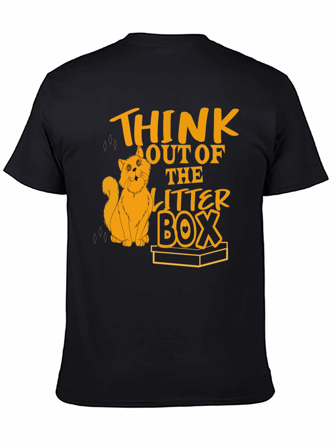 Think Outside the Litter Box Cat T-Shirt