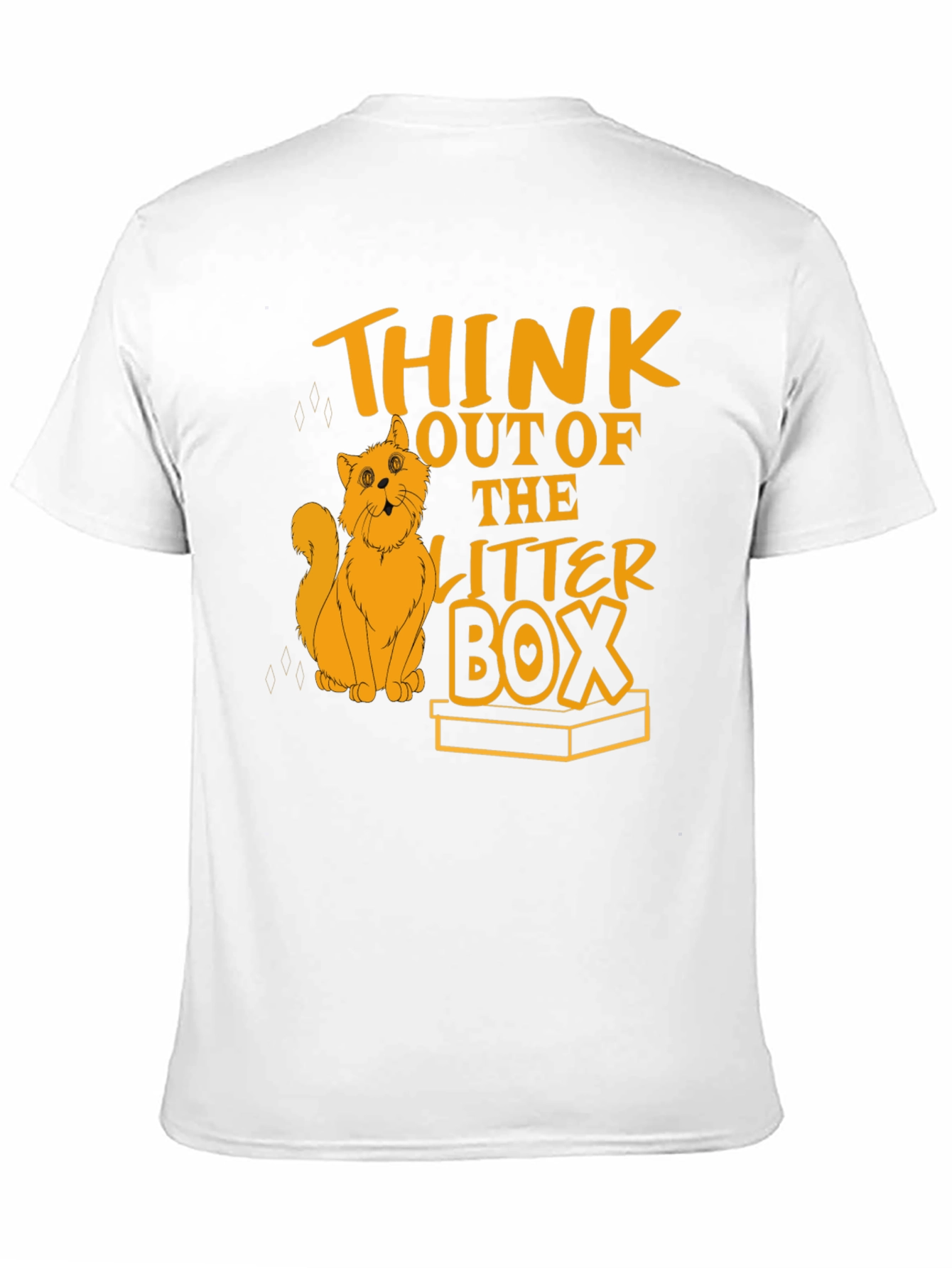 Think Outside the Litter Box Cat T-Shirt