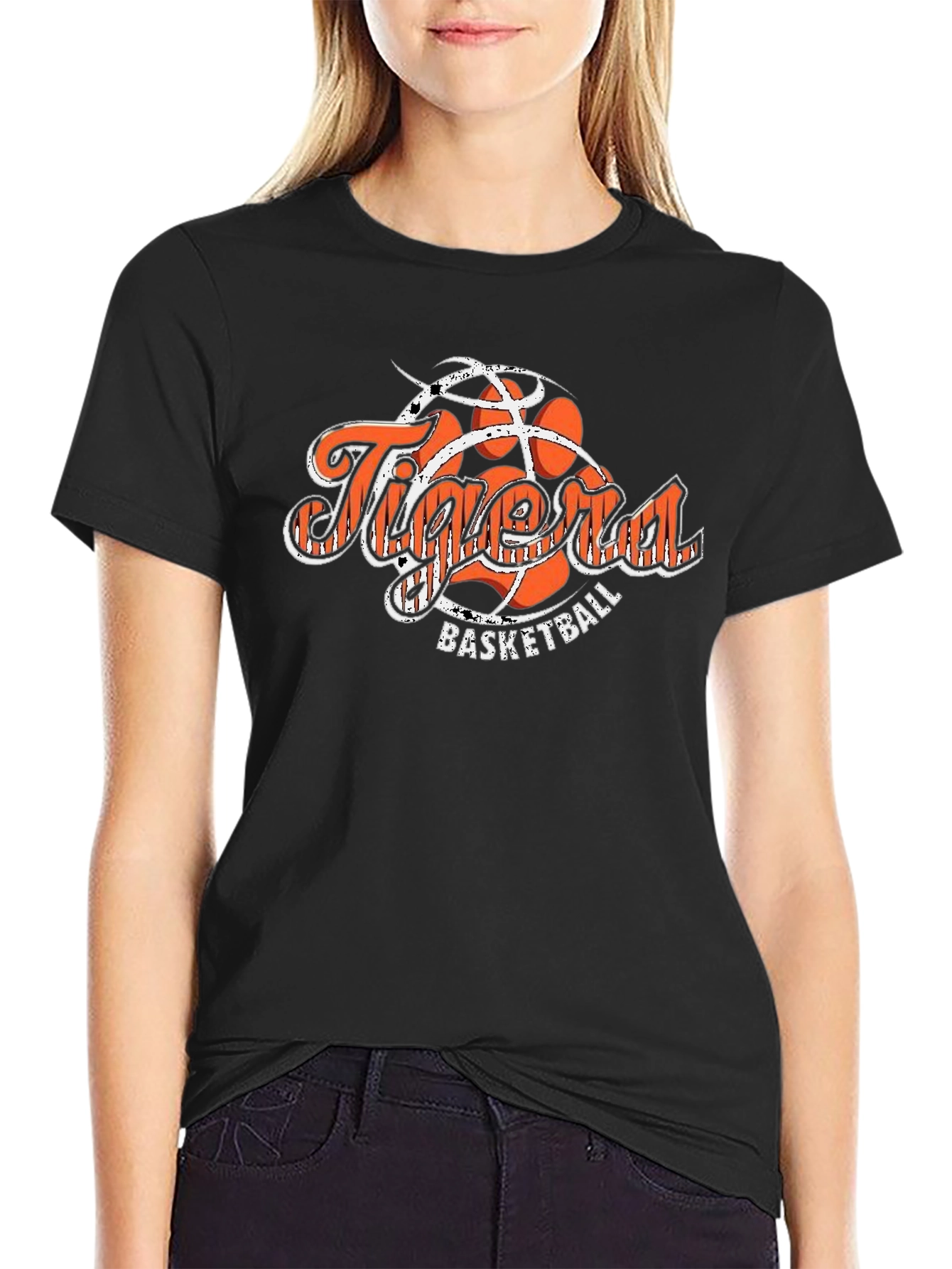 Tiger Basketball Graphic T-Shirt