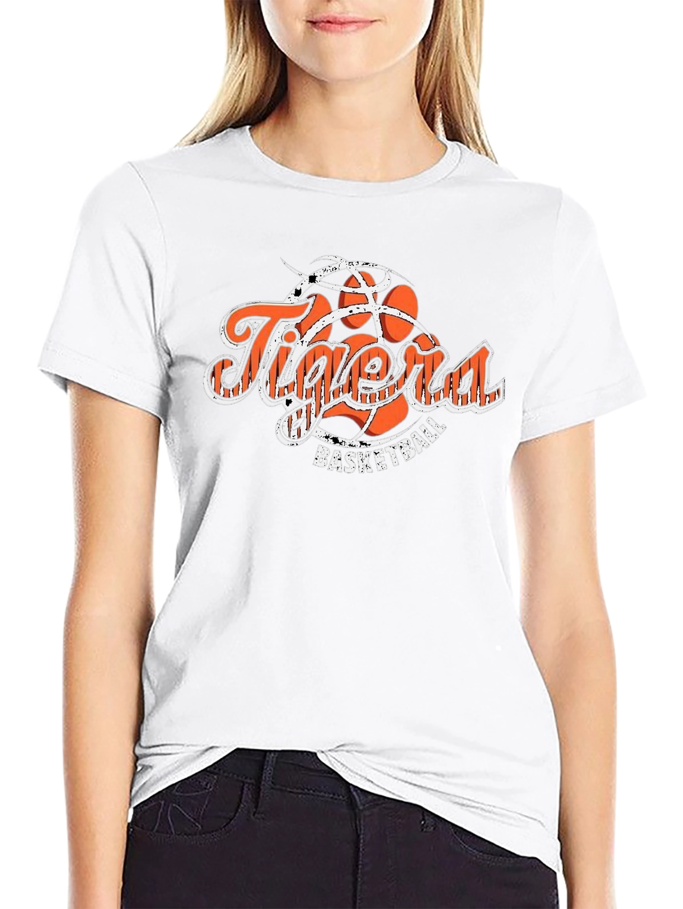 Tiger Basketball Graphic T-Shirt