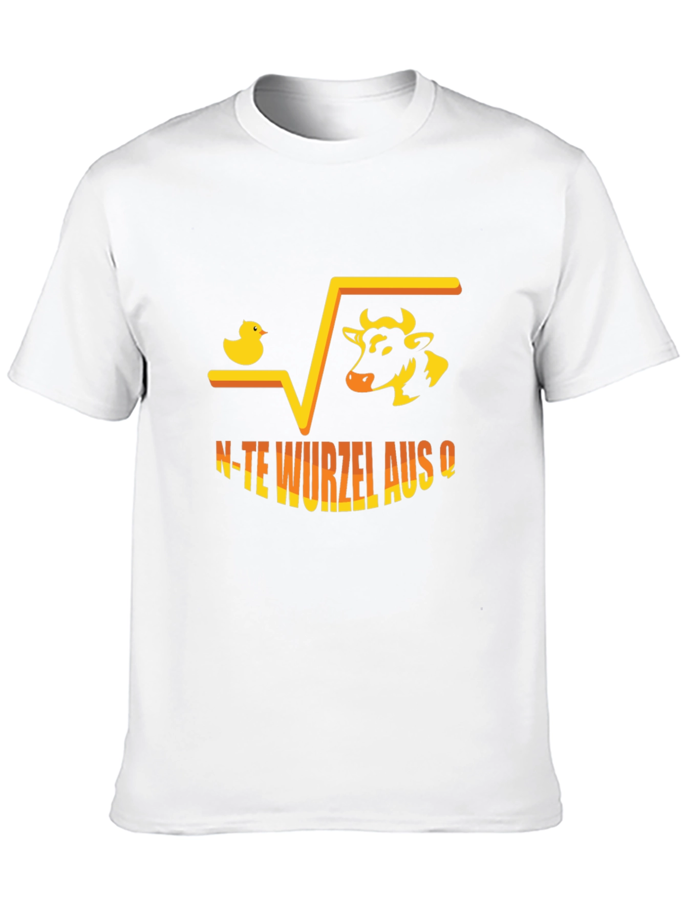 Duck Cow N-te Wurzel aus Q T-Shirt