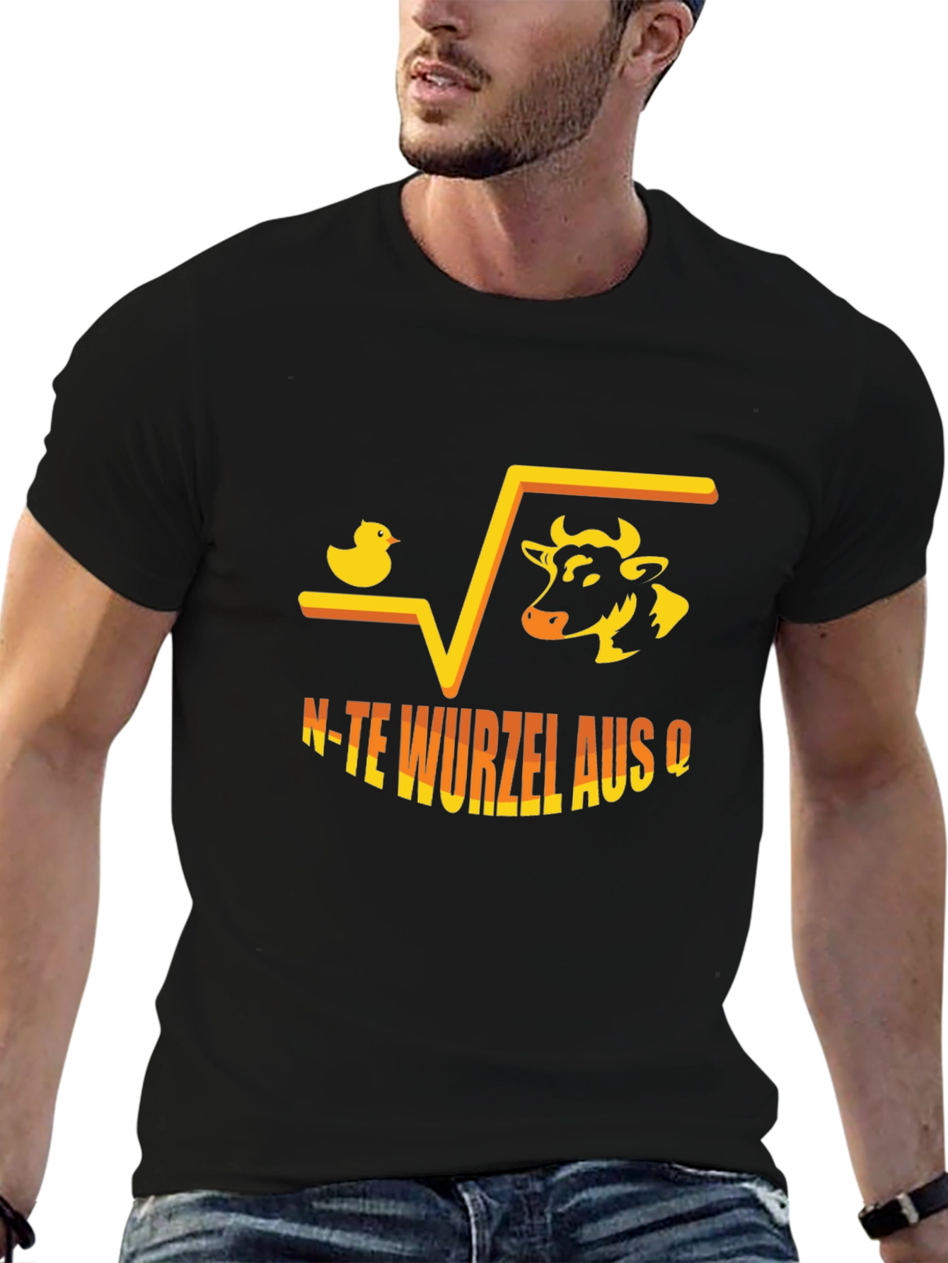Duck Cow N-te Wurzel aus Q T-Shirt