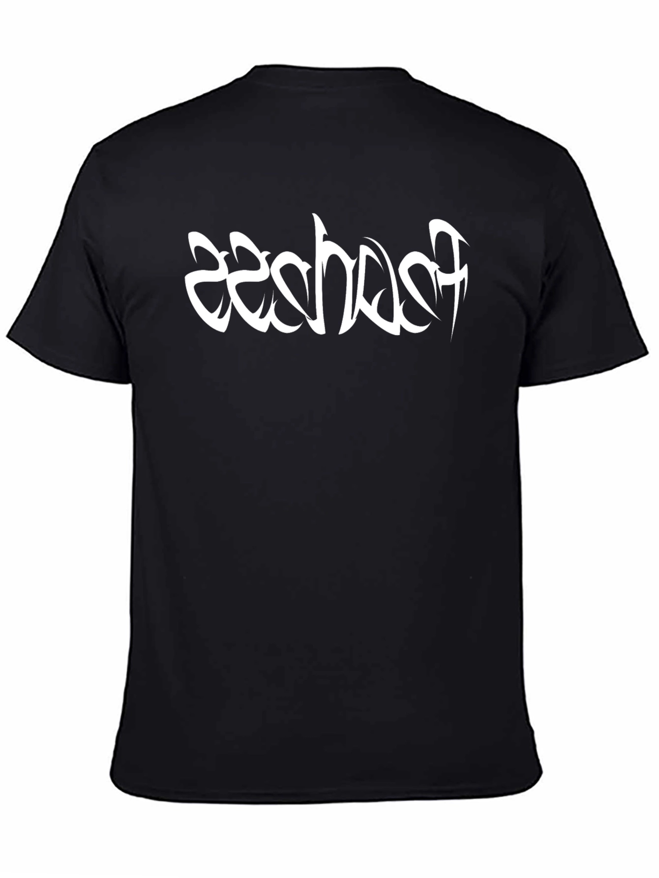 Fearless Black Graphic T-Shirt