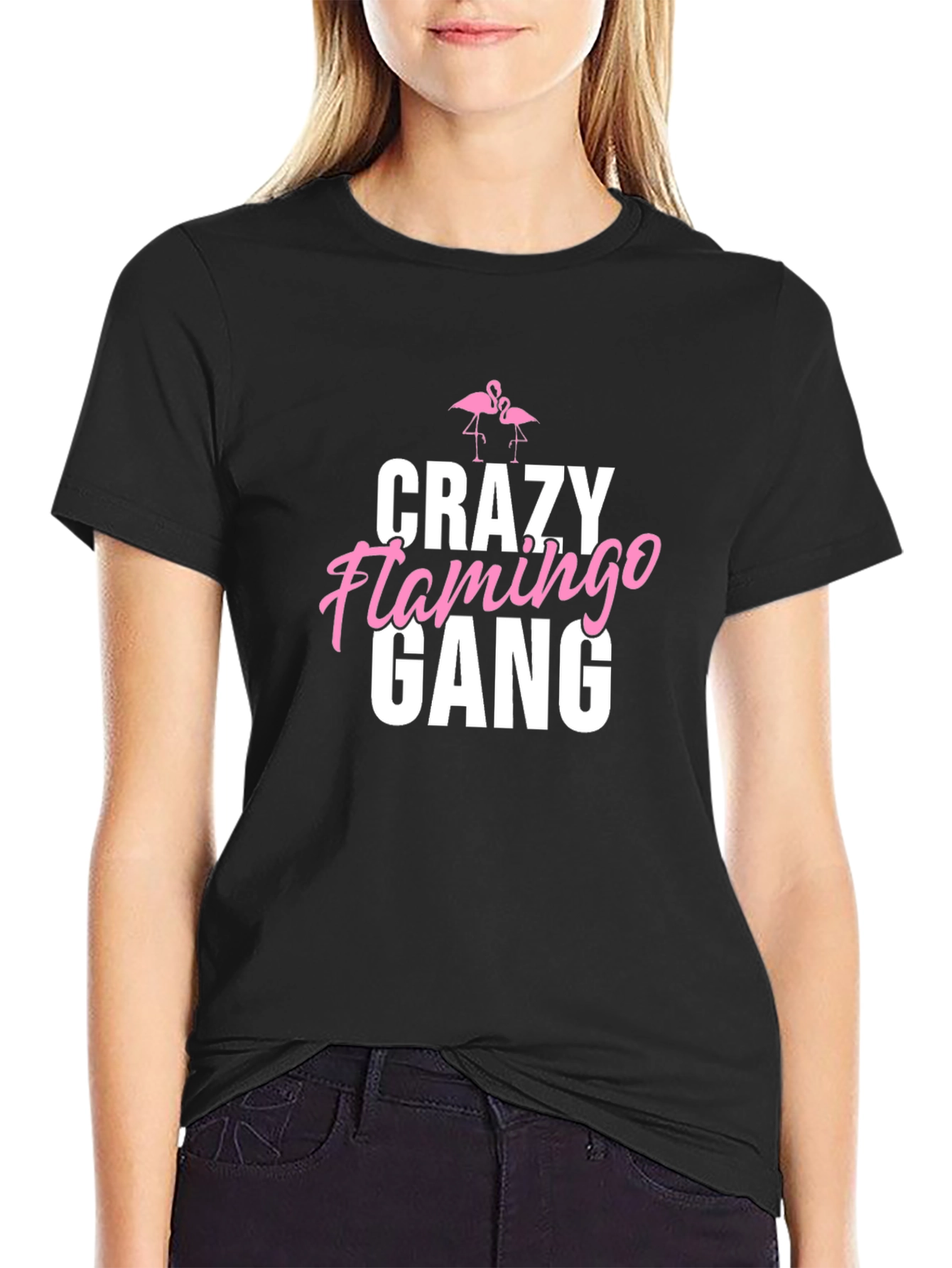 Crazy Flamingo Gang T-Shirt