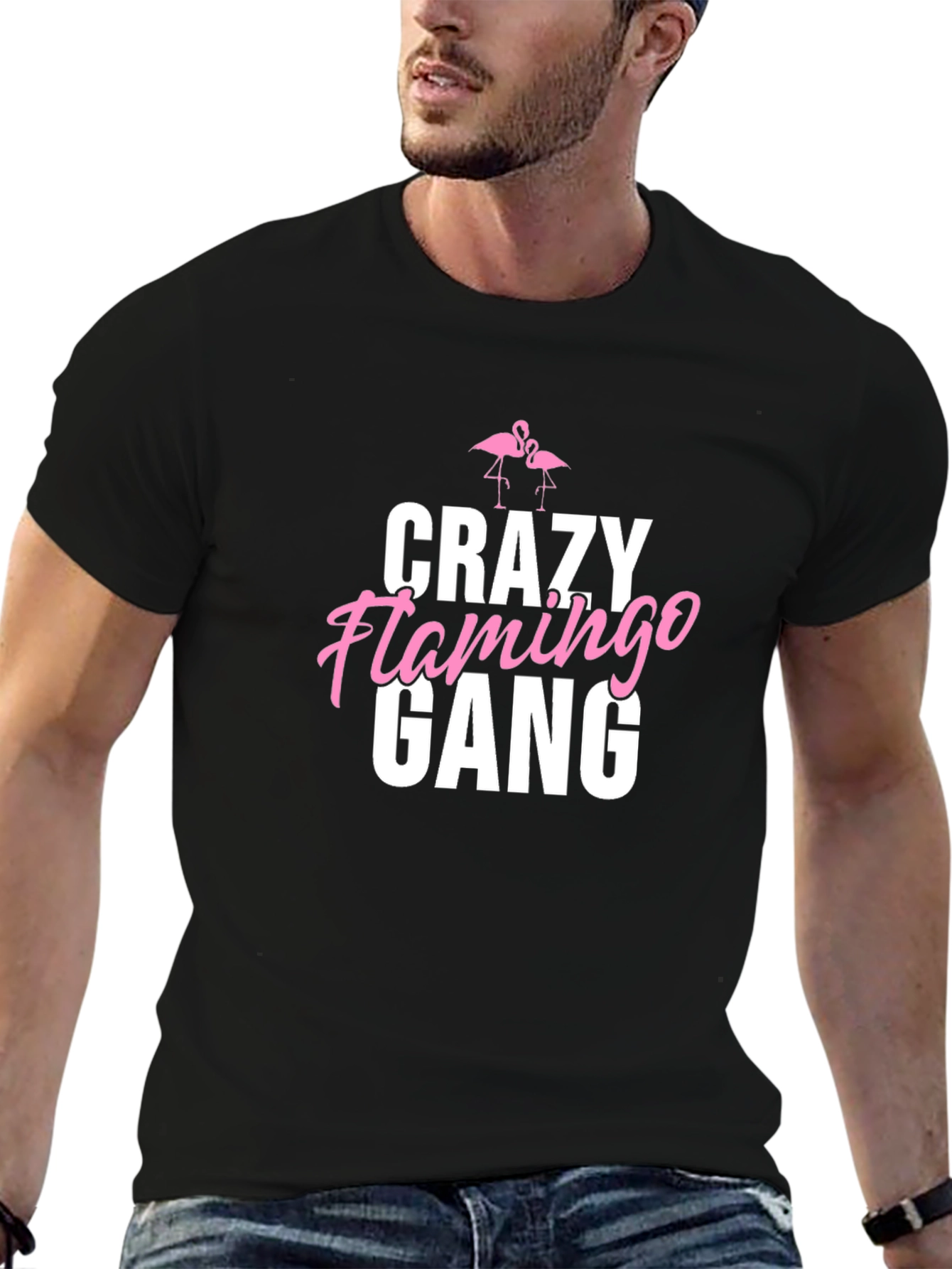 Crazy Flamingo Gang T-Shirt