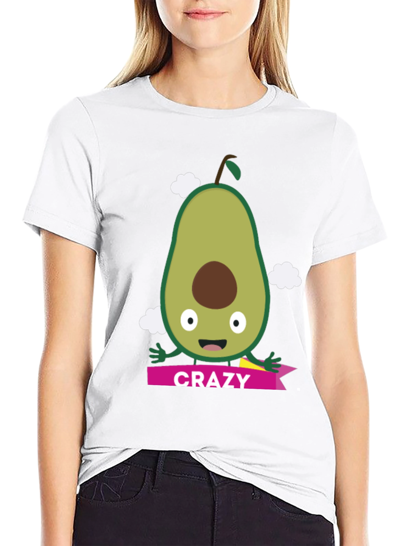 Crazy Avocado Graphic Tee - Fun & Unique T-Shirt