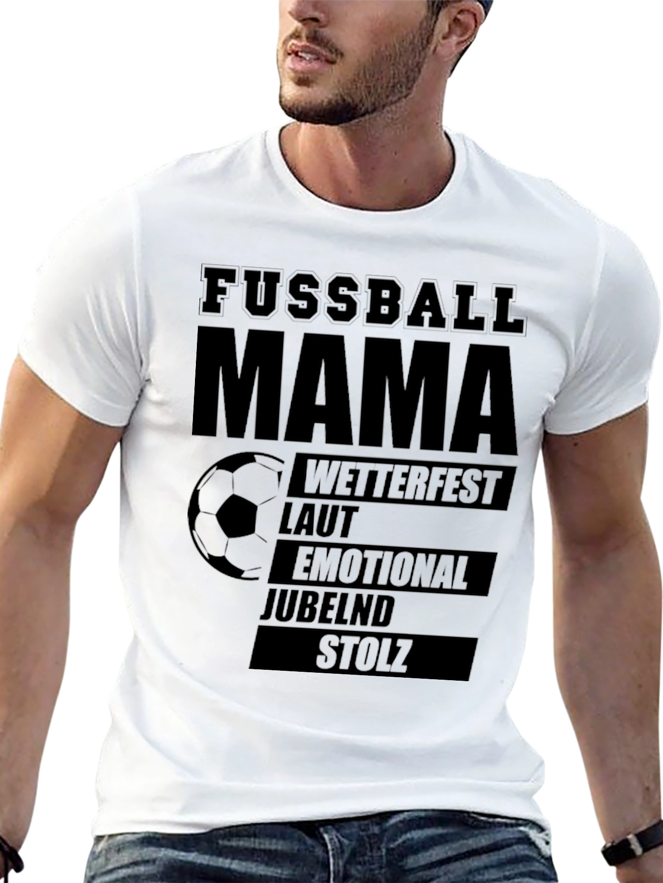 Fussball Mama T-Shirt - Soccer Mom Pride