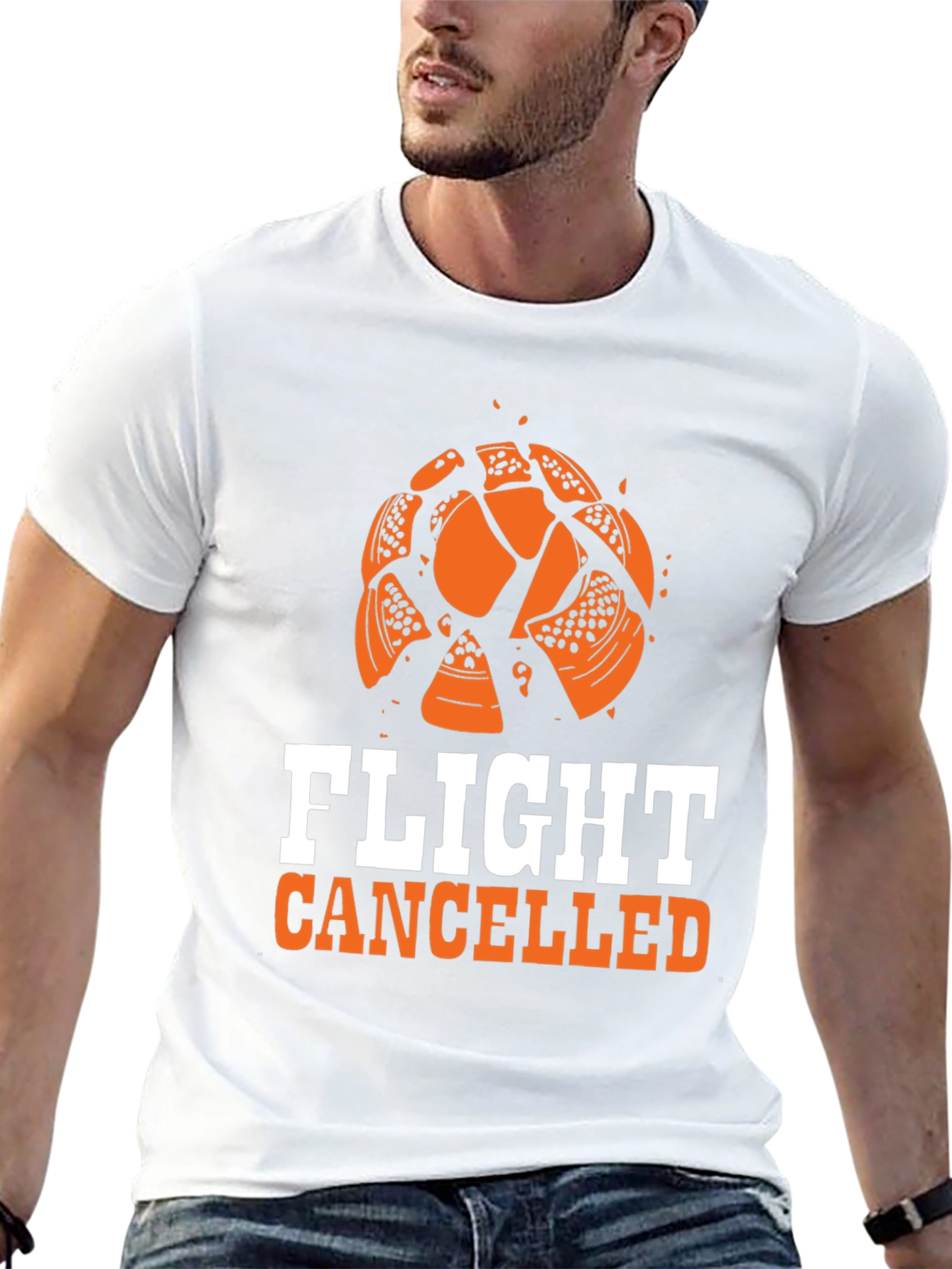 Flight Cancelled Clay Target Shooting T-Shirt