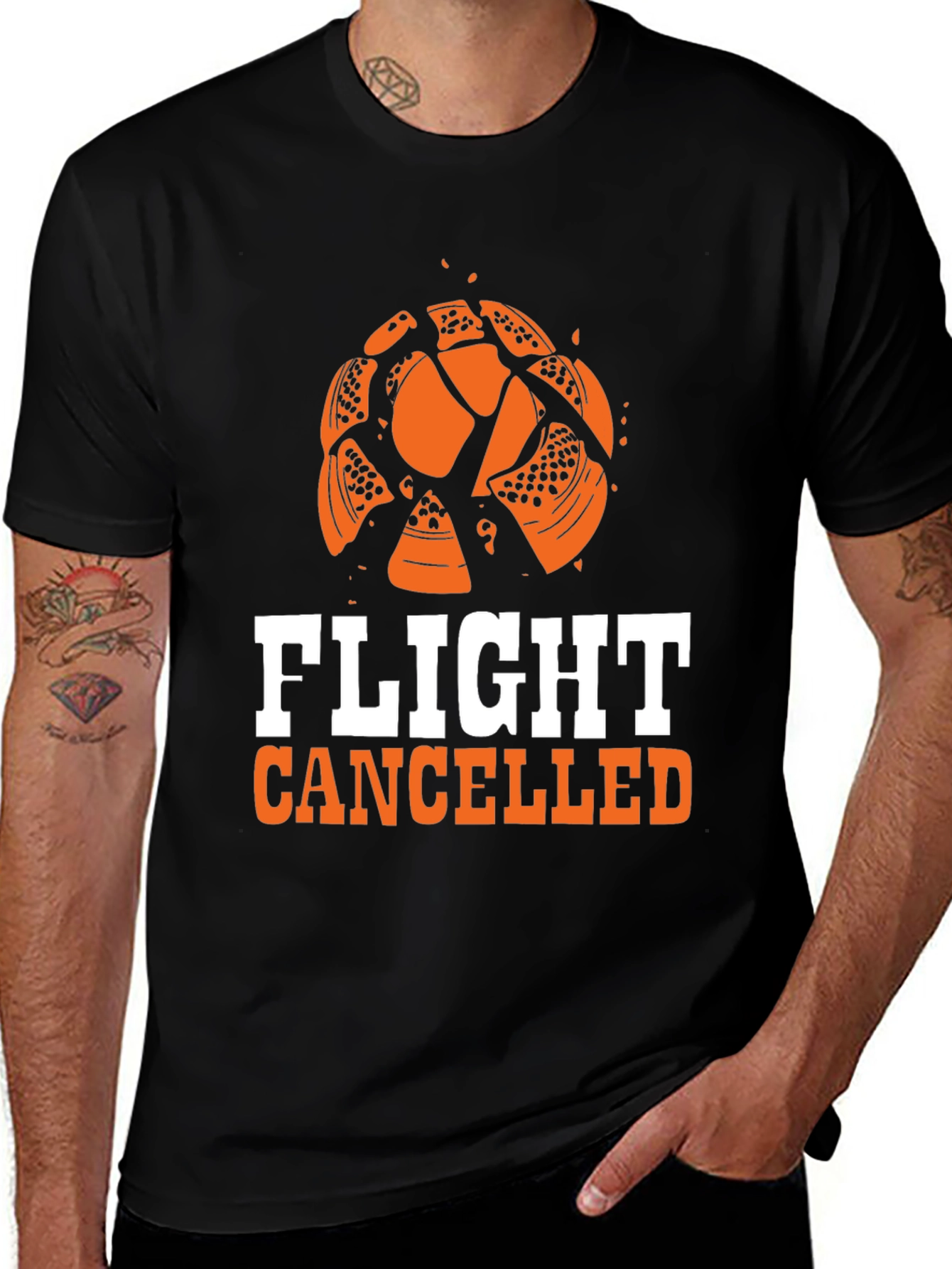 Flight Cancelled Clay Target Shooting T-Shirt