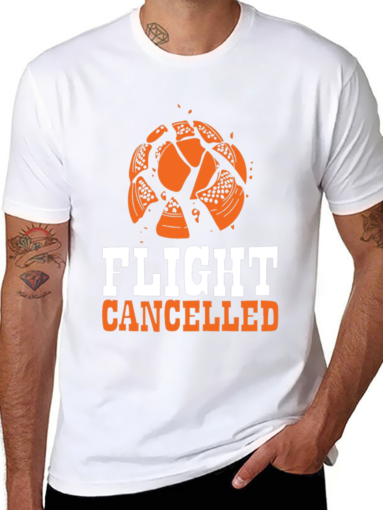 Flight Cancelled Clay Target Shooting T-Shirt