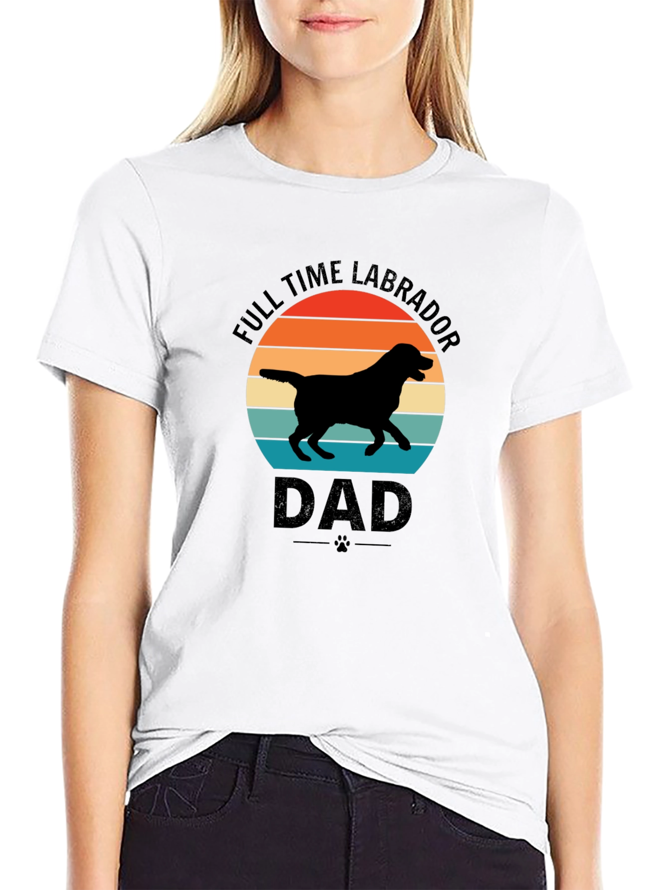 Full Time Labrador Dad T-Shirt