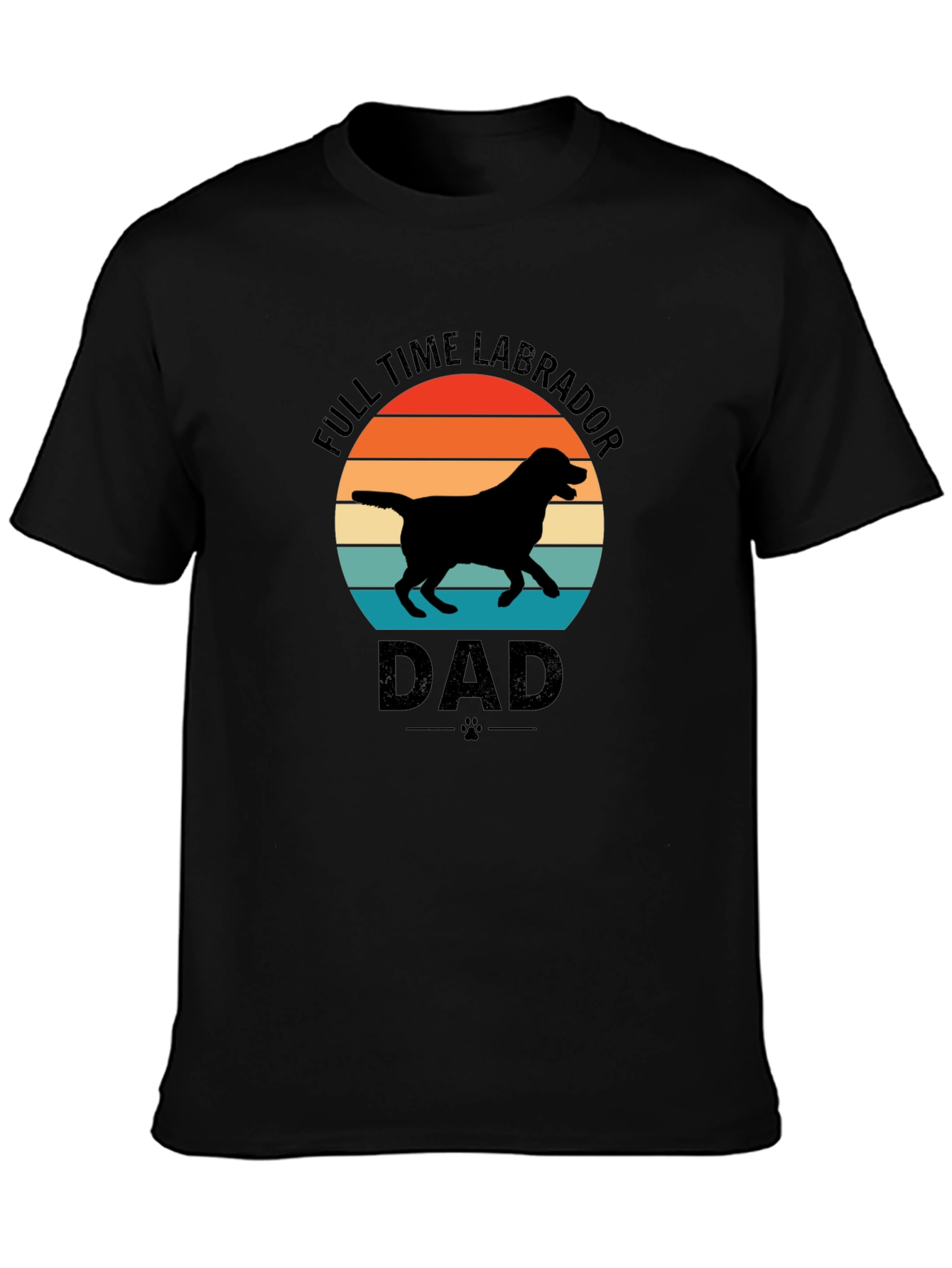 Full Time Labrador Dad T-Shirt