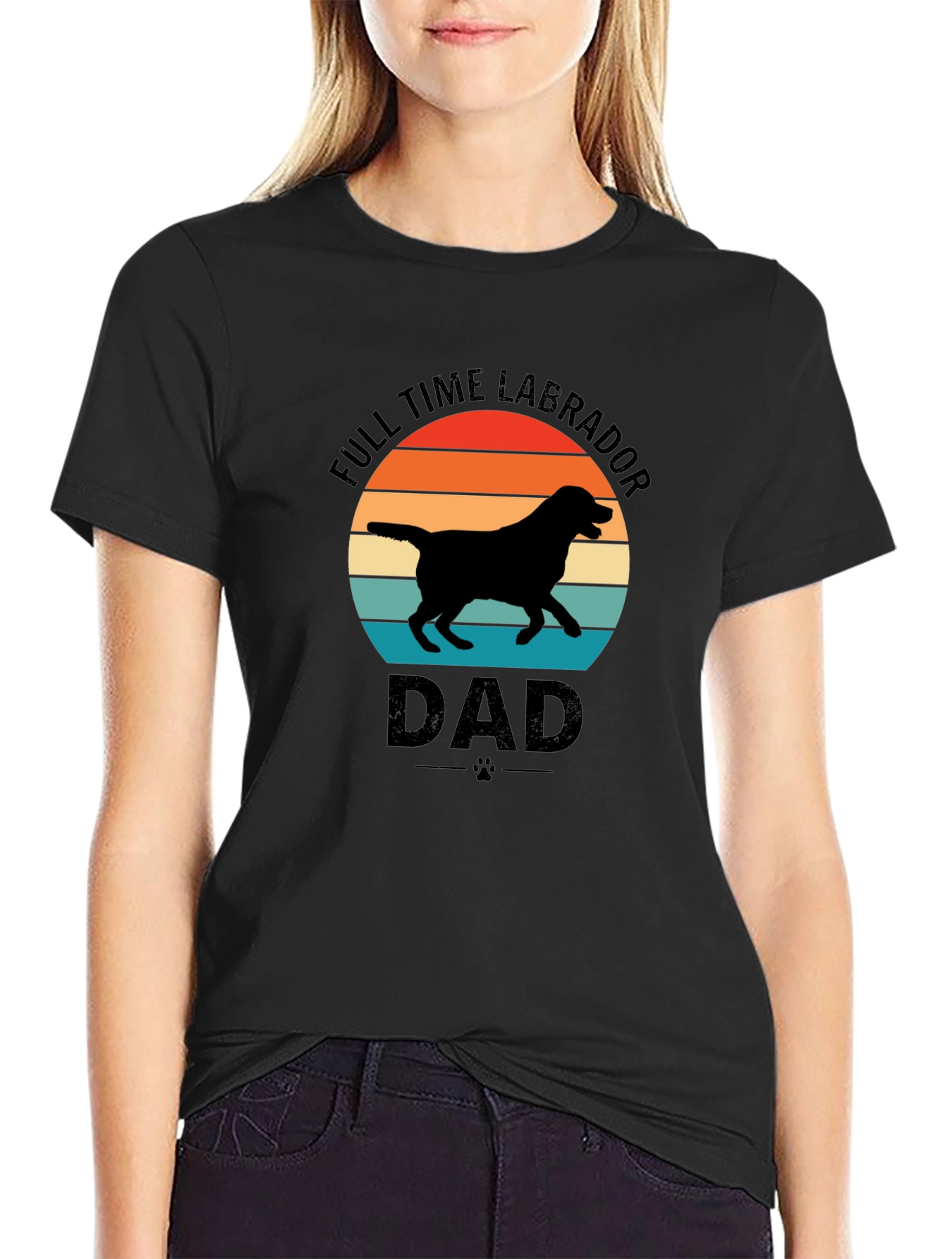 Full Time Labrador Dad T-Shirt