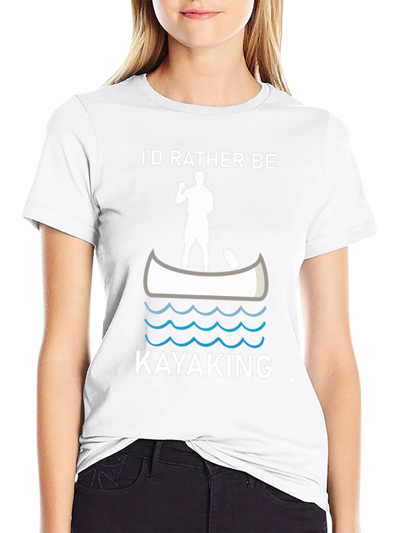 Id Rather Be Kayaking T-Shirt