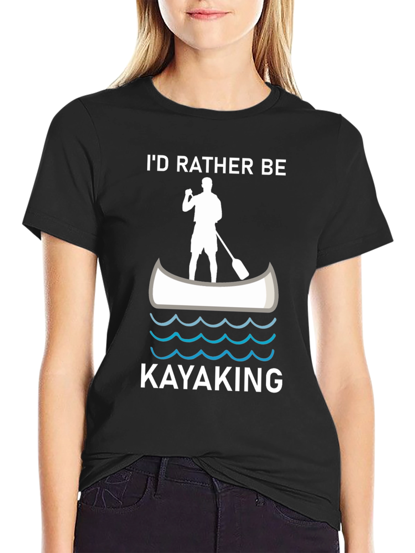 Id Rather Be Kayaking T-Shirt