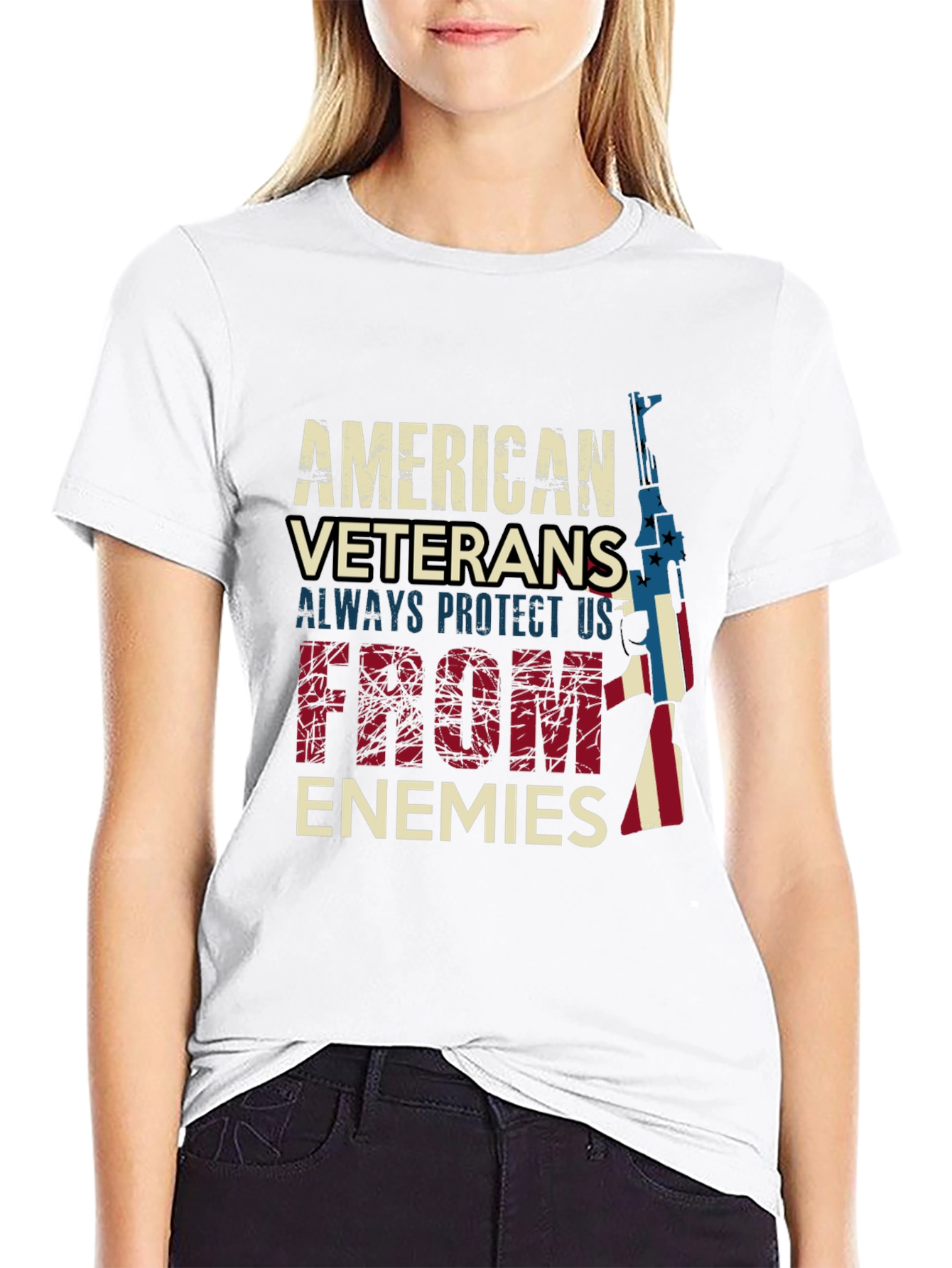 American Veteran Protect T-Shirt