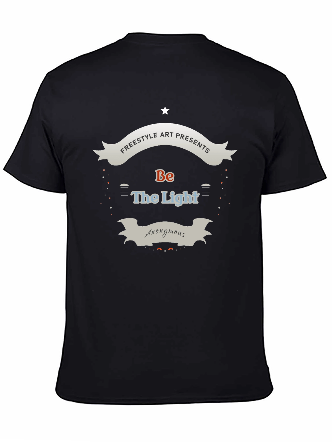 Be The Light Graphic Tee - Freestyle Art