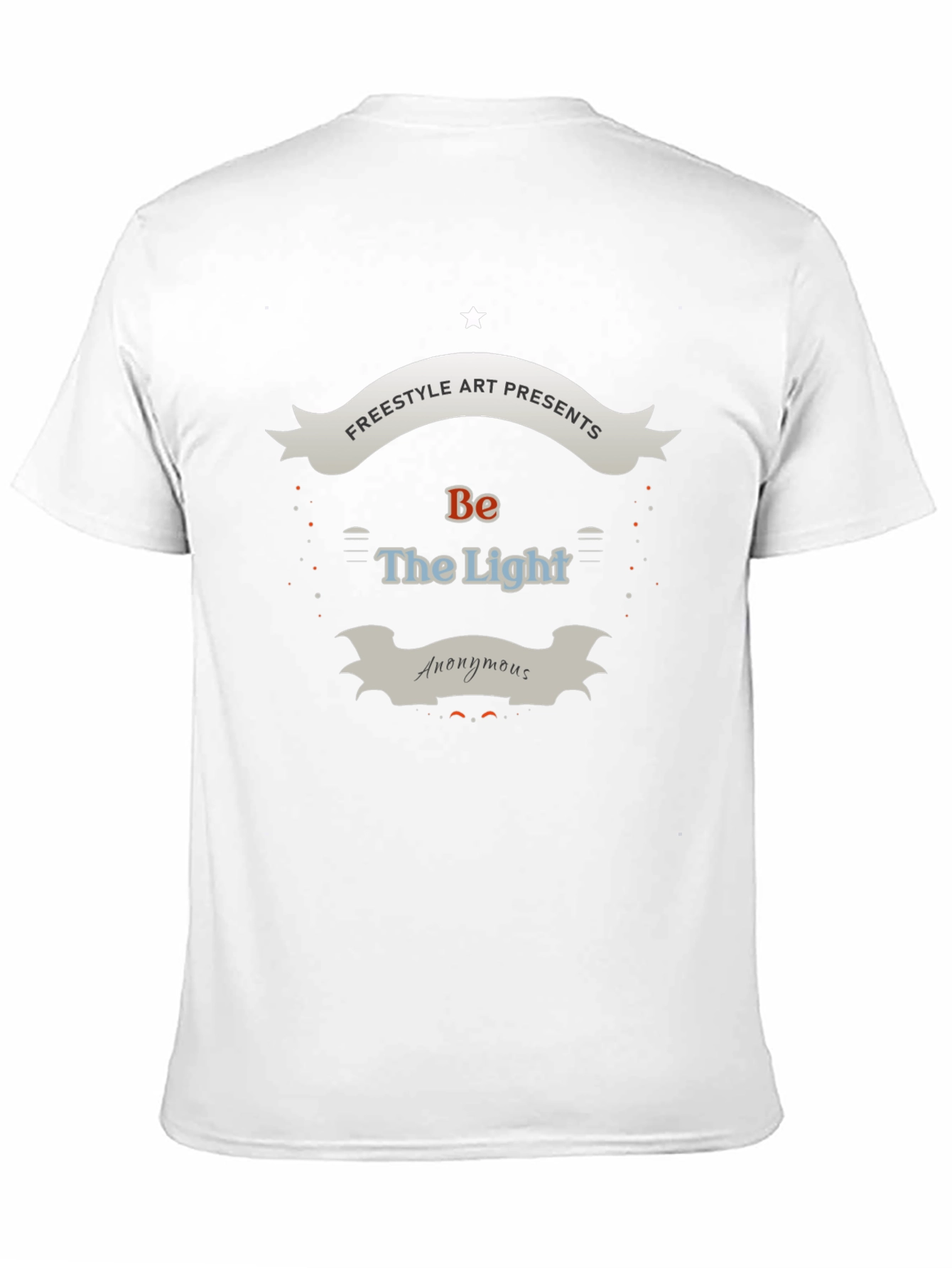 Be The Light Graphic Tee - Freestyle Art