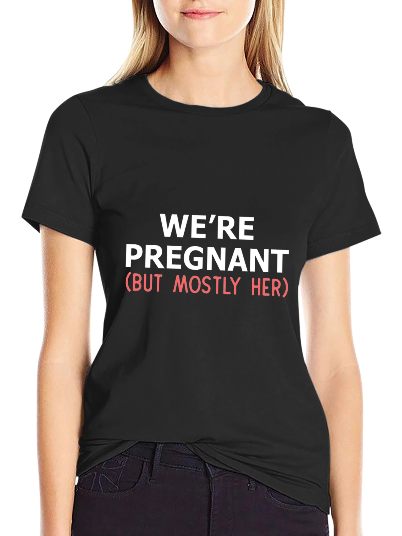 Funny Pregnancy Announcement Shirt - Were Pregnant
